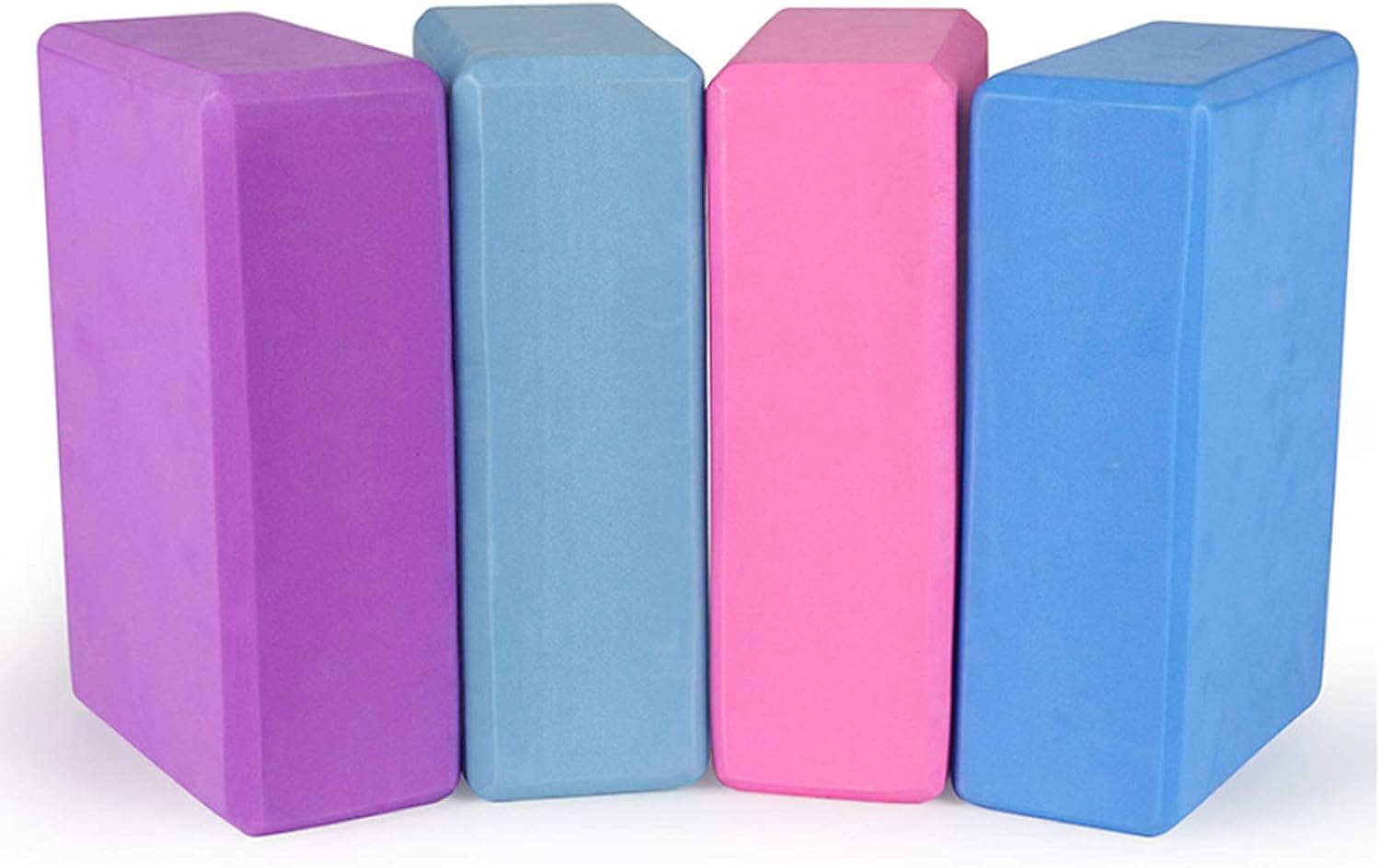 9 x 6 x 3 inch 4 Pack Yoga Blocks High Density Foam