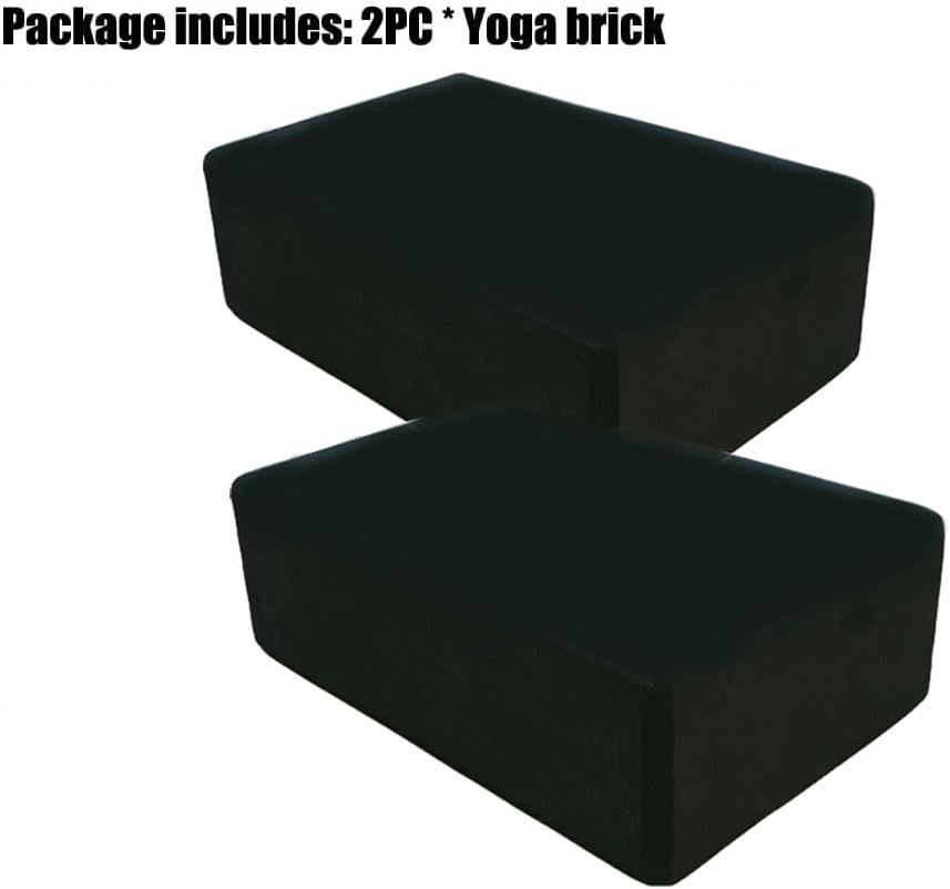 2 Piece Yoga Blocks Set Lightweight EVA Foam Yoga Props