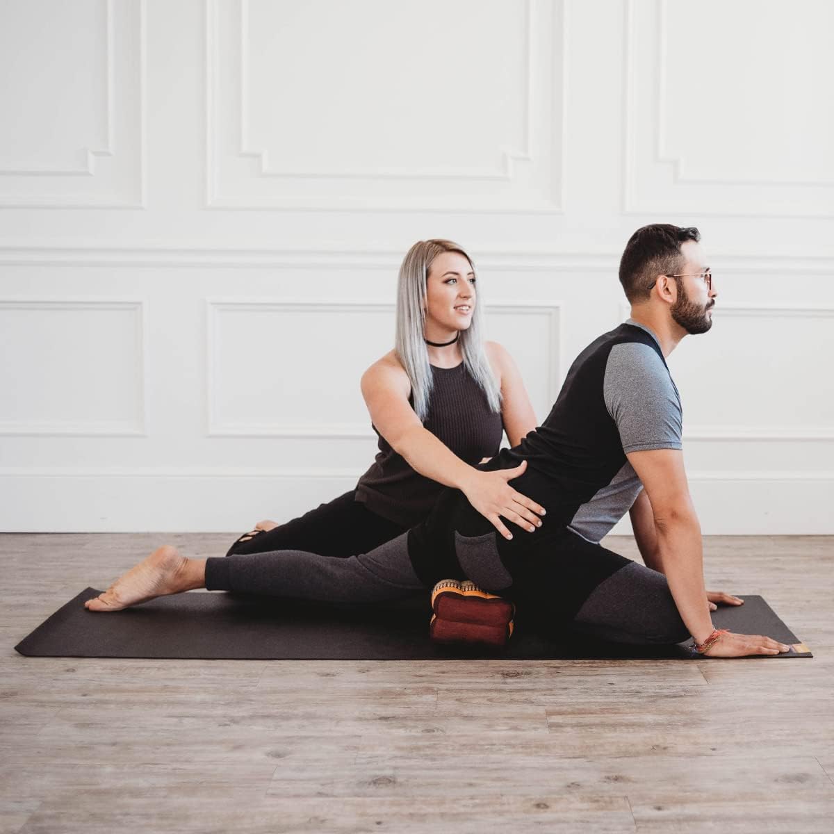Yoga and Meditation Cushion Organic Waterproof Kapok Padding