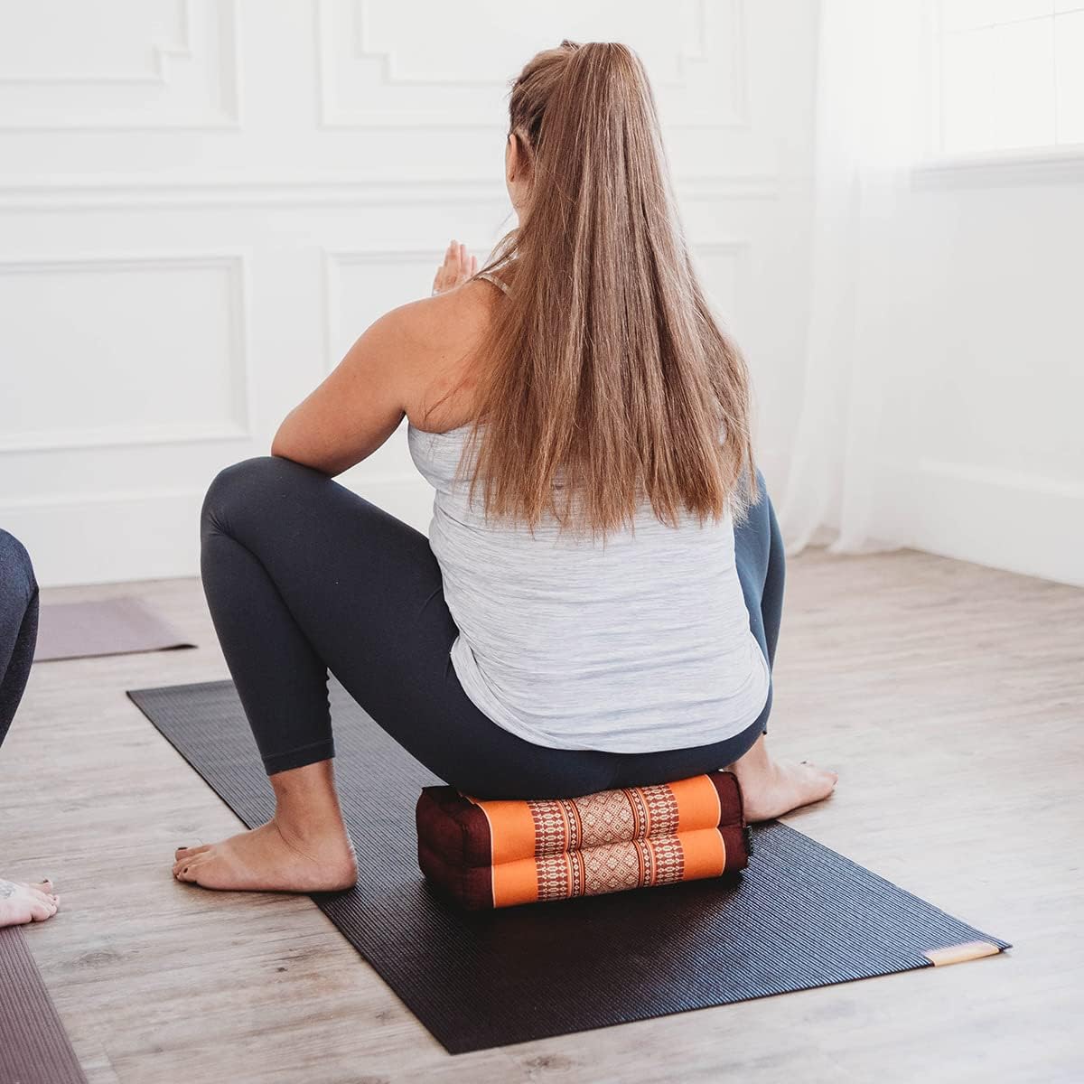 Yoga and Meditation Cushion Organic Waterproof Kapok Padding