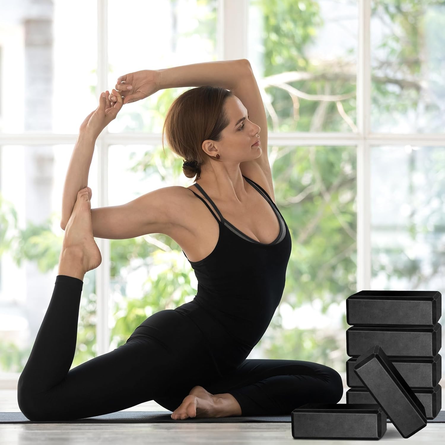 20 Piece Foam EVA Yoga Blocks High Density Anti Slip