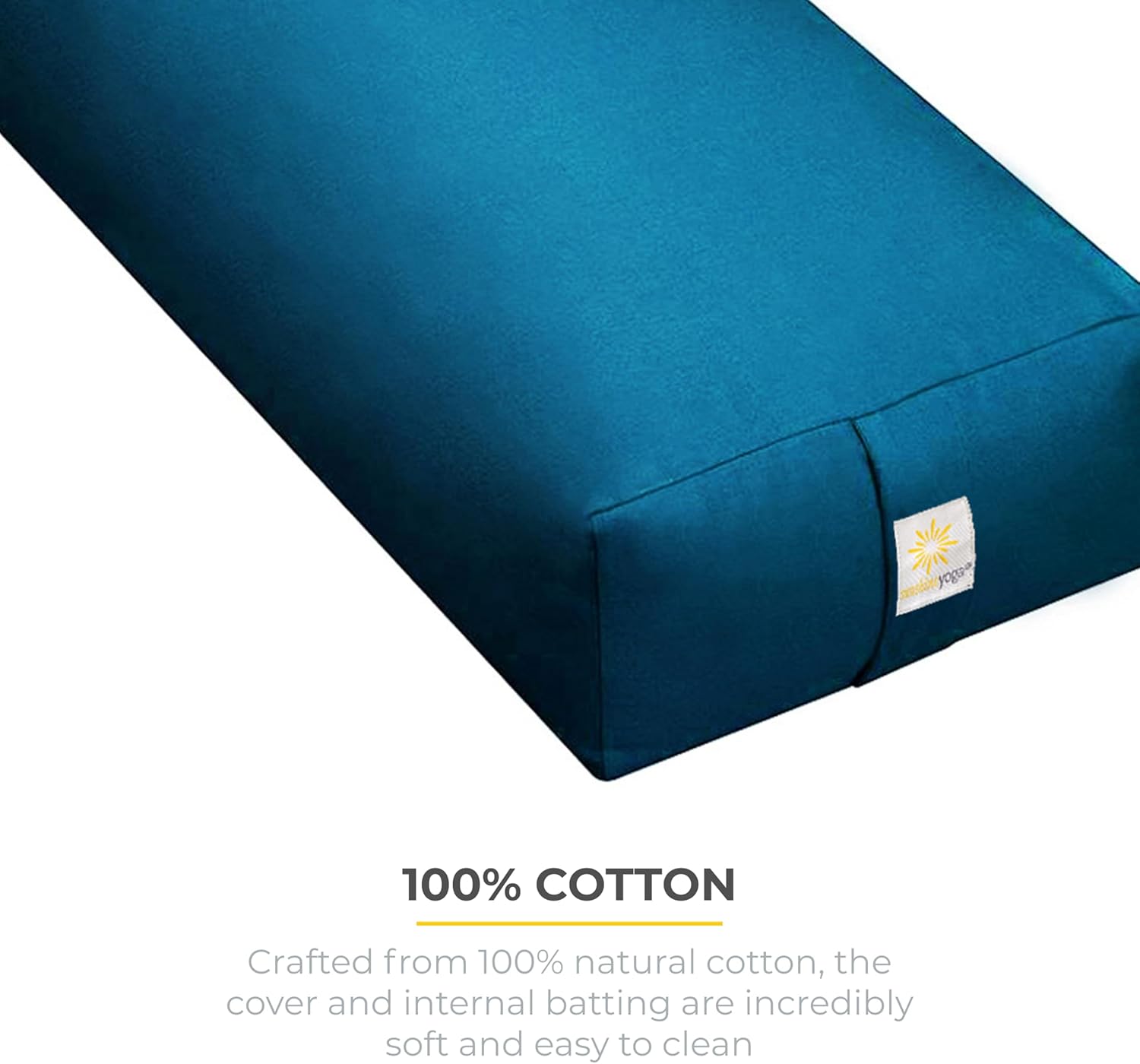 Yoga Mat 60.96 x 30.48 x 15.24 cm Close or Zip Yoga Pillow