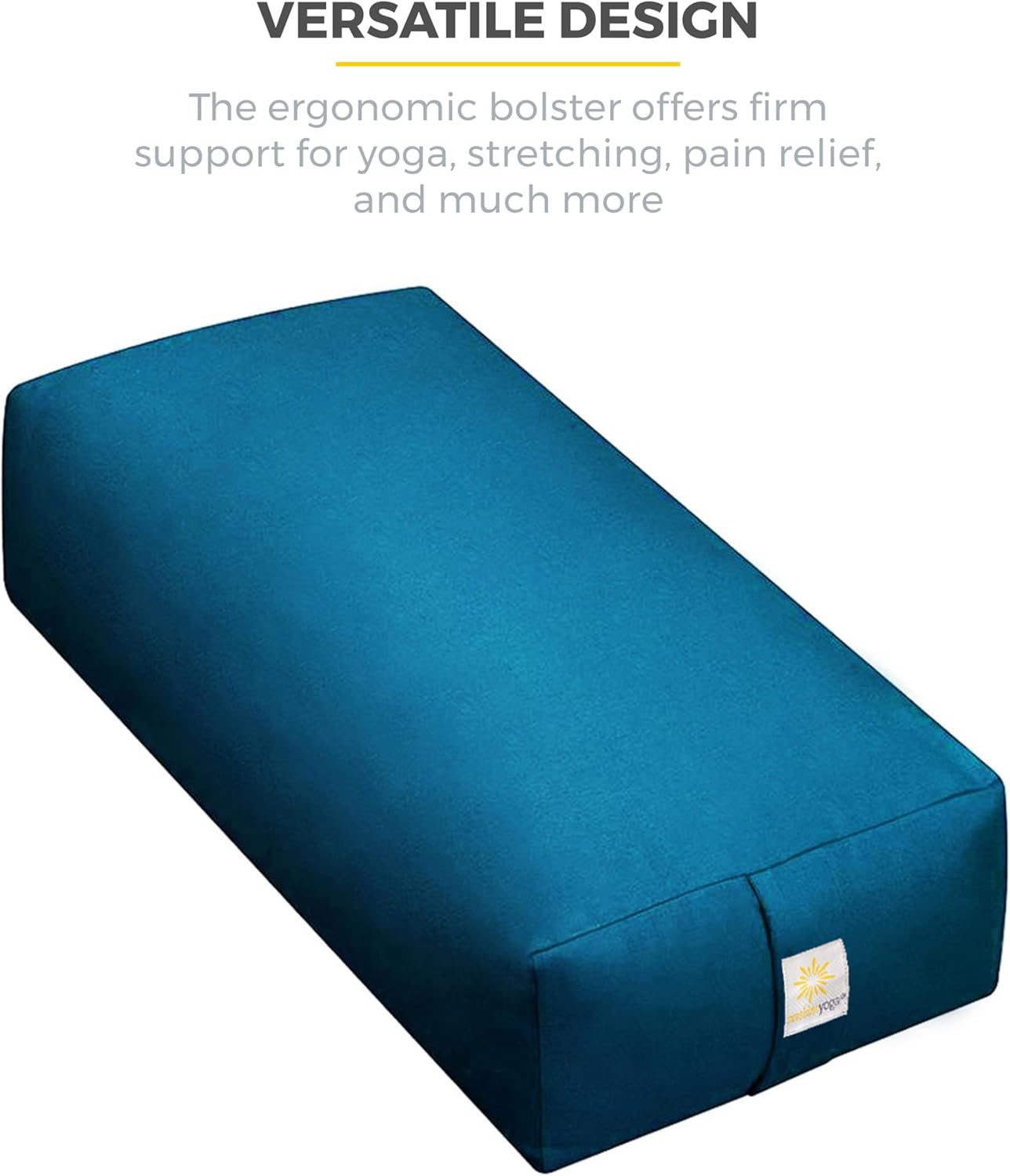 Yoga Mat 60.96 x 30.48 x 15.24 cm Close or Zip Yoga Pillow