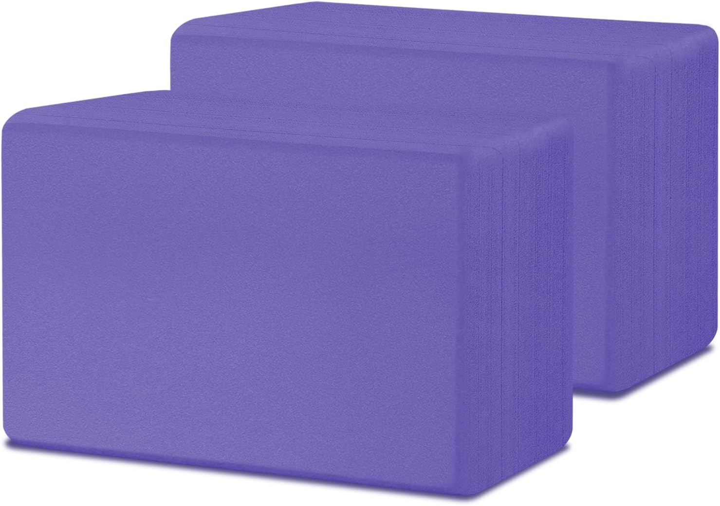2 Pack Yoga Blocks EVA Foam High Density Non Slip