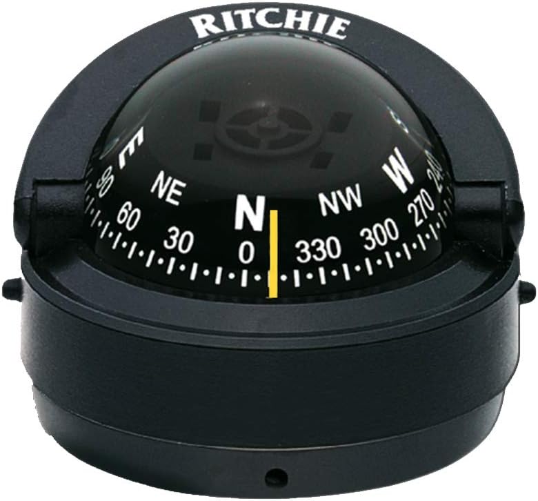 2 3/4 inch Explorer Compass with Surface Mount