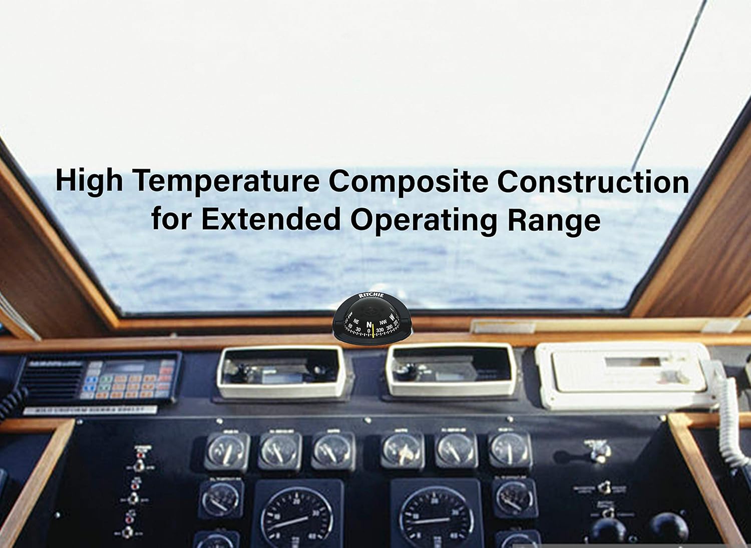 2 3/4 inch Explorer Compass with Surface Mount