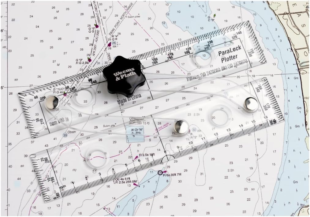 Sea Navigation Paralock Plotting