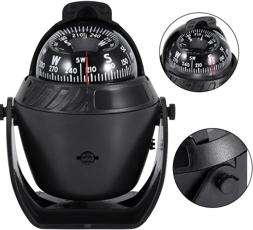 E-Navigation LED Lights Compass for Camping and Boats