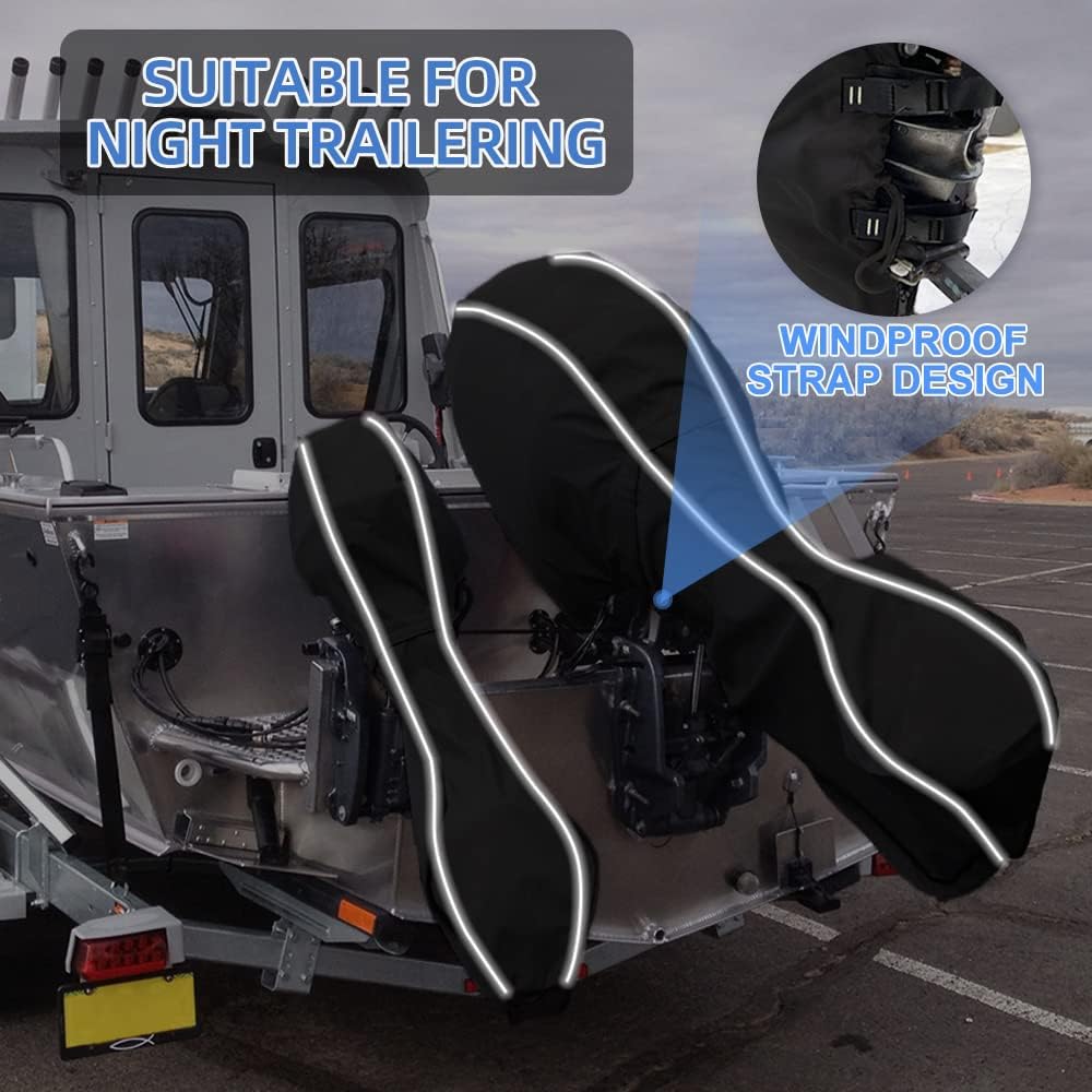 Upgraded 600D Fade and Tear Resistant Motor Cover