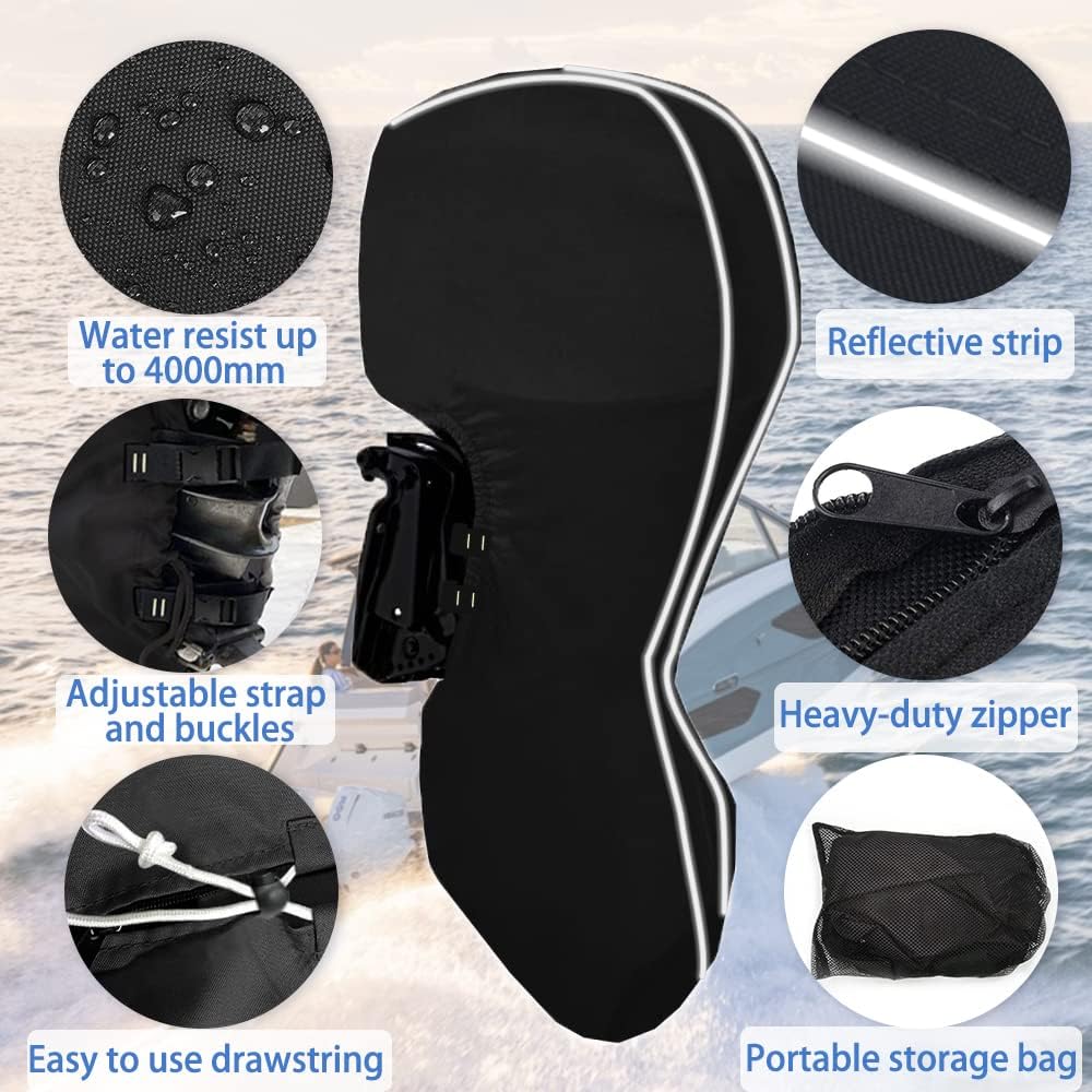 Upgraded 600D Fade and Tear Resistant Motor Cover