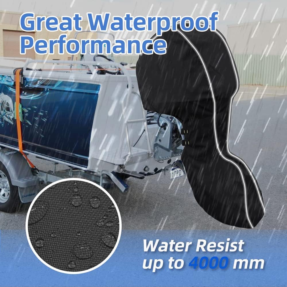 Upgraded 600D Fade and Tear Resistant Motor Cover