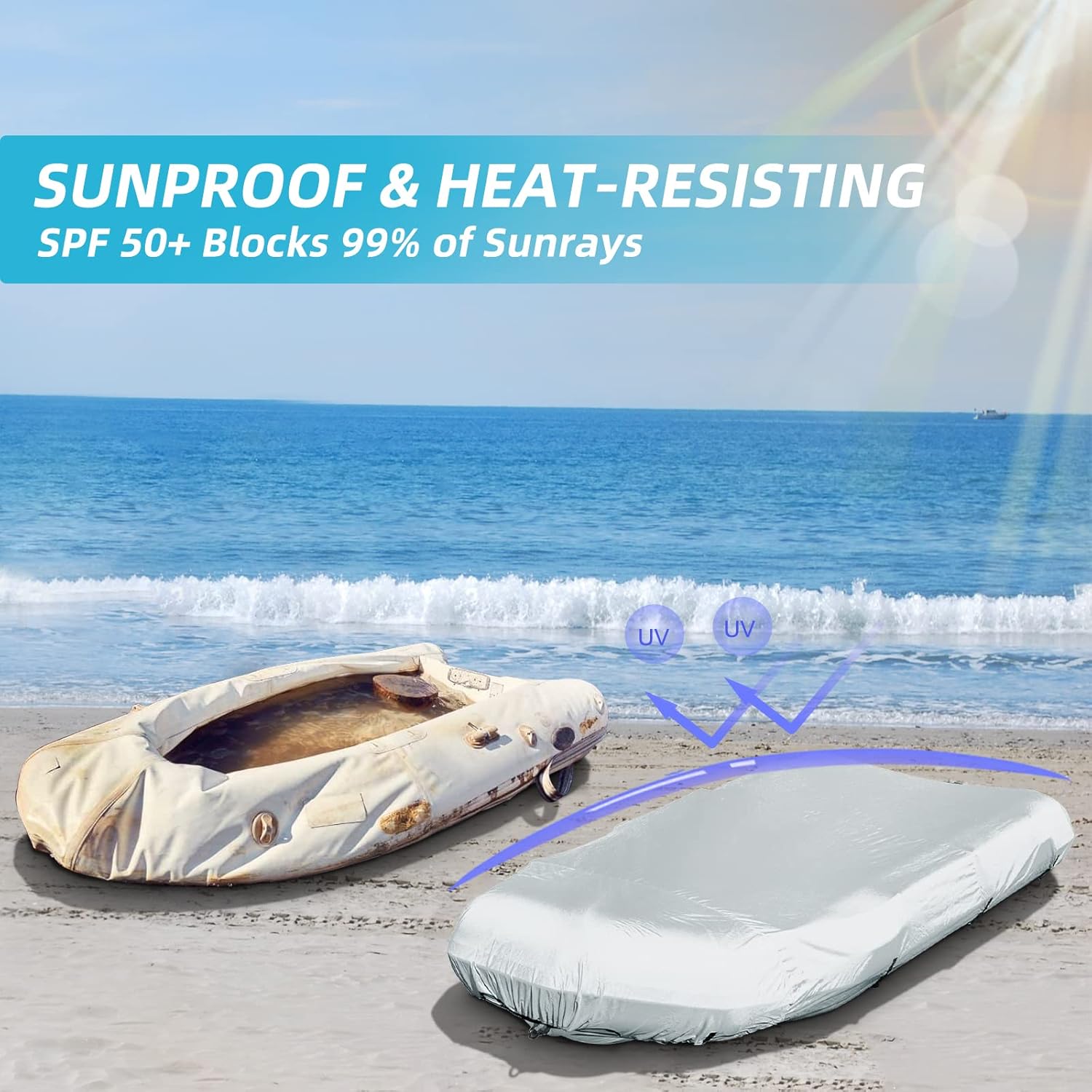 600D Marine Grade Boat Cover