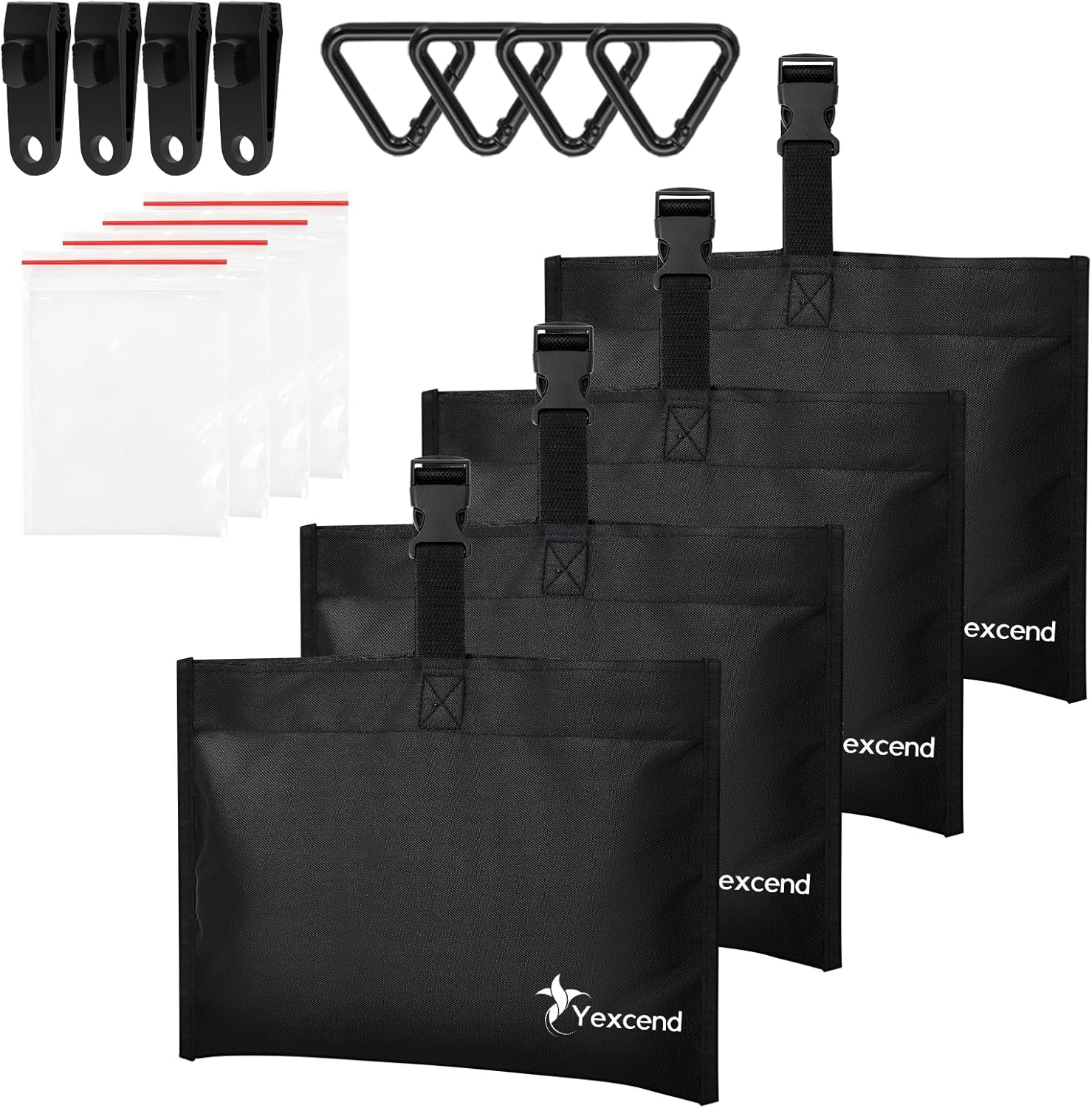 4 Piece Boat Cover Sandbag Mooring Kit