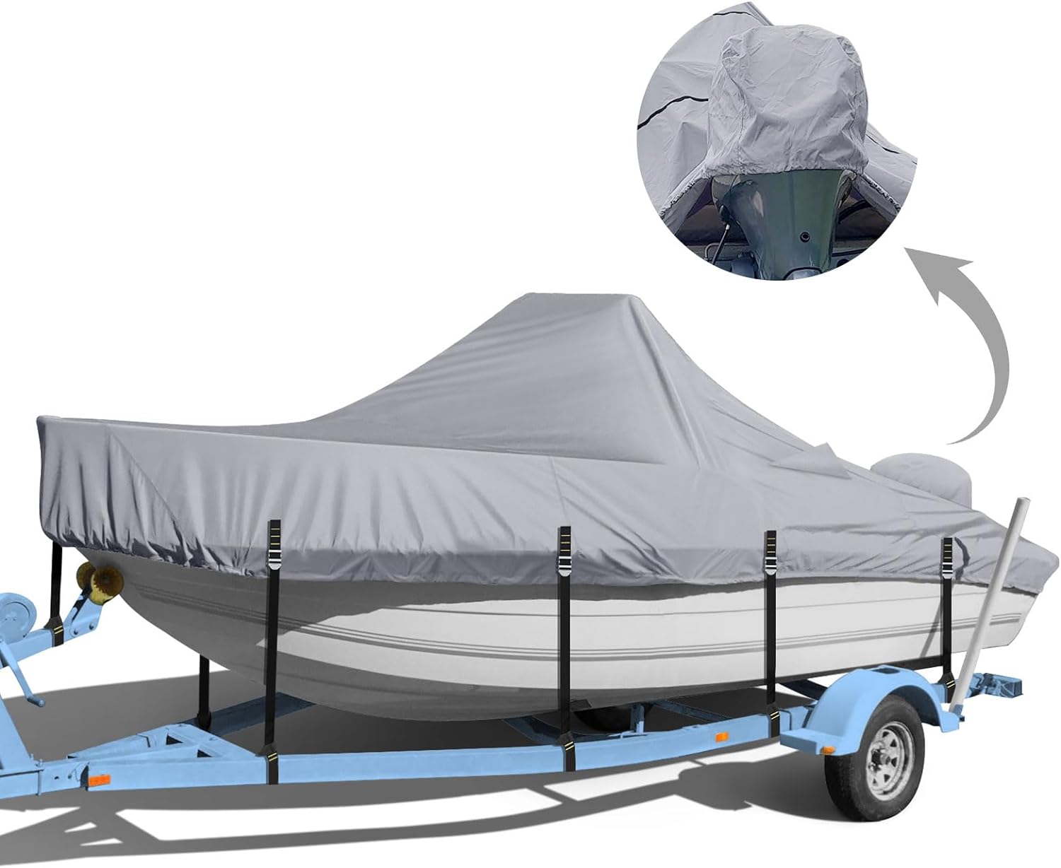 Center Console Boat Cover, 900D Heavy Duty