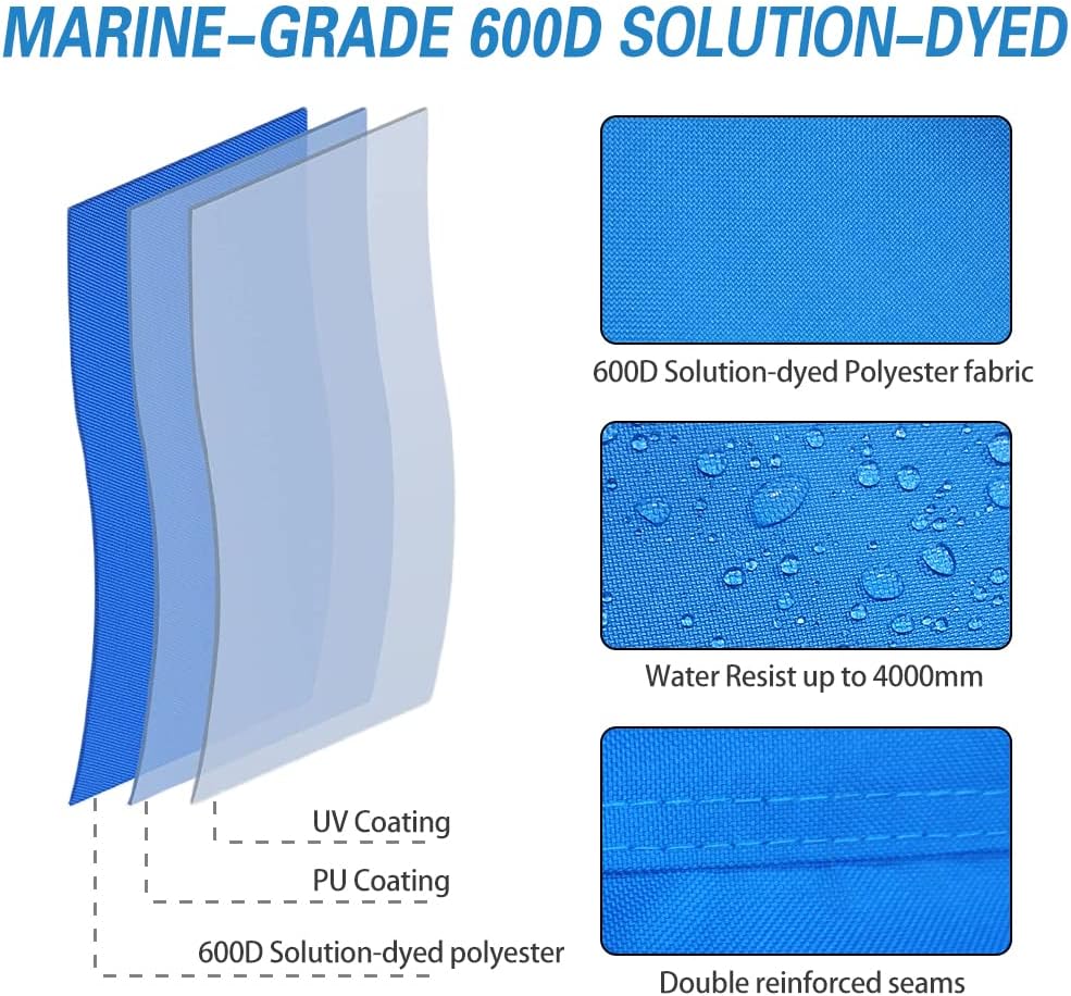 Upgraded Fade and Crack Resistant Jet Ski Cover