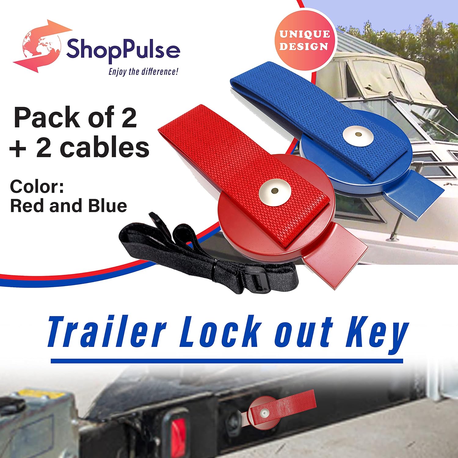 2 piece UFP Surge Brake Locking Key