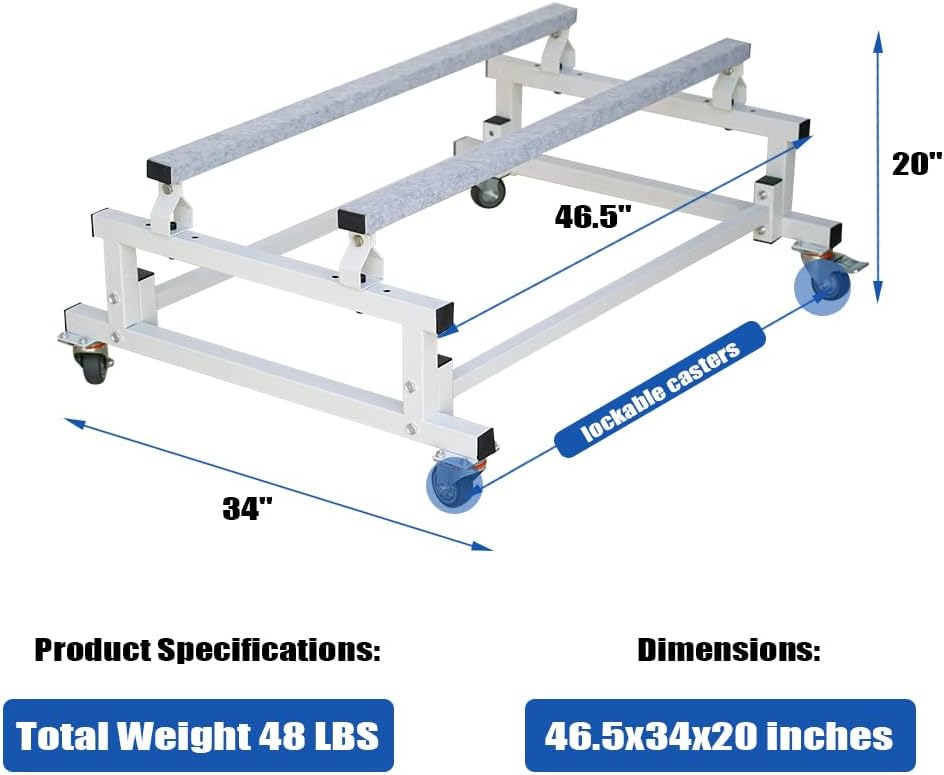 PWC Dolly, 100 lb Capacity Boat Jet Ski Rack
