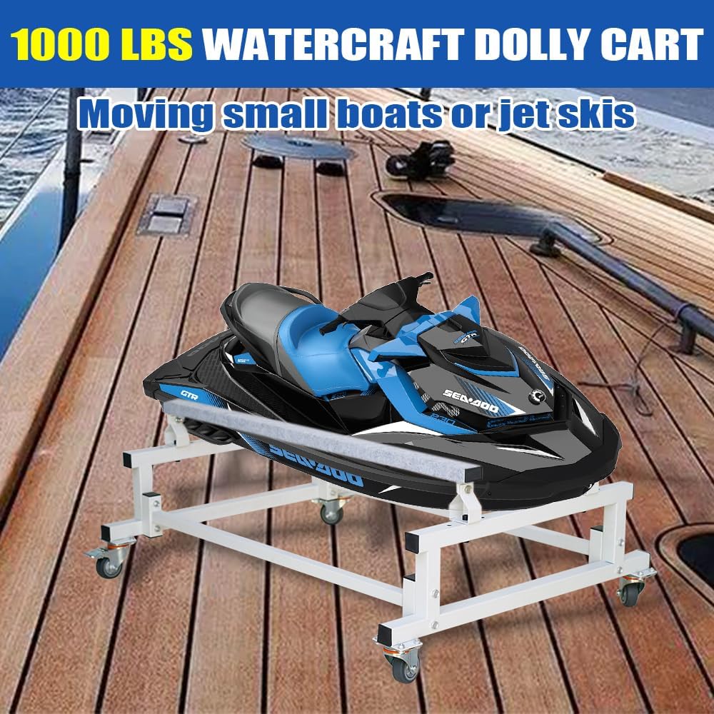 PWC Dolly, 100 lb Capacity Boat Jet Ski Rack