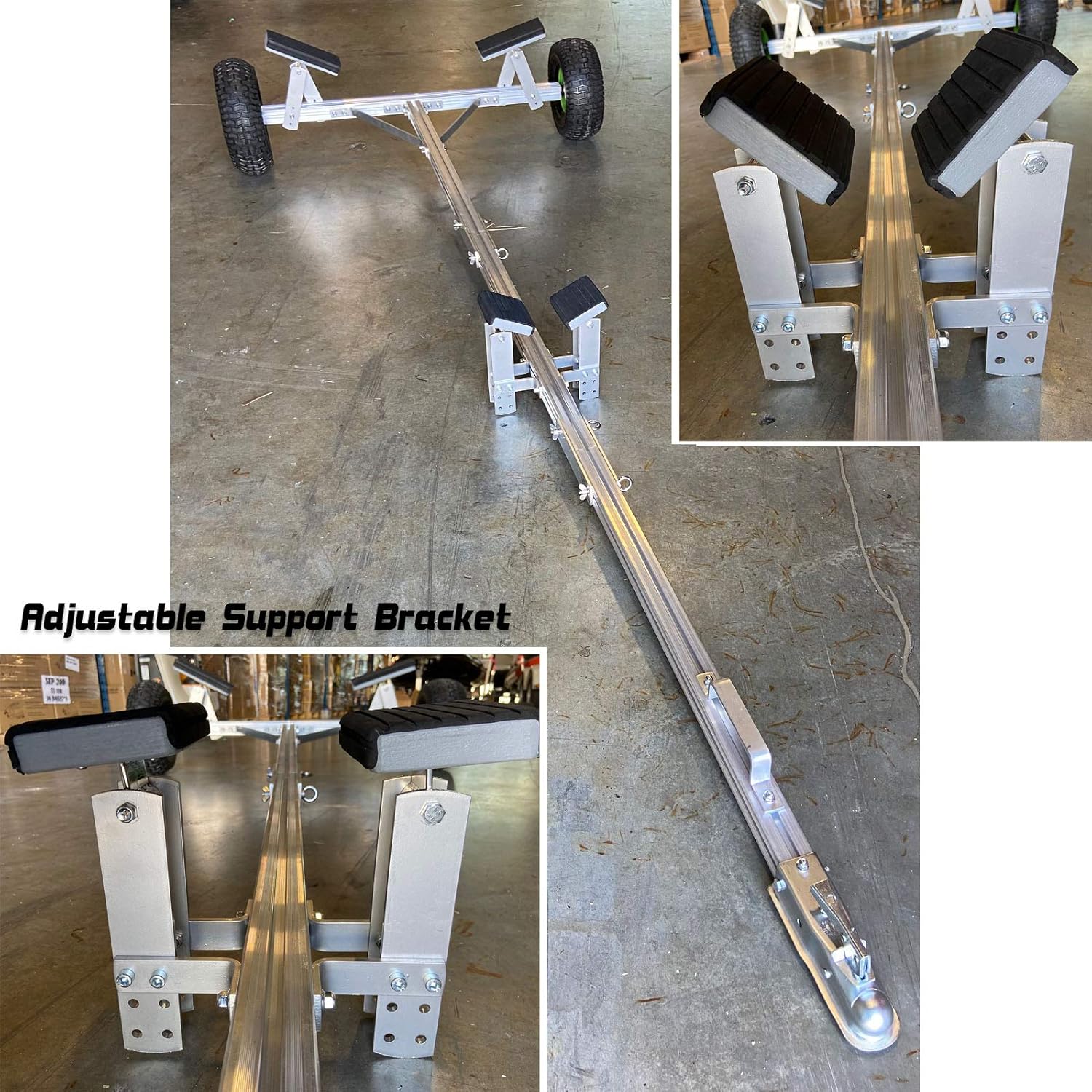 Portable Aluminum Boat Back and Launcher