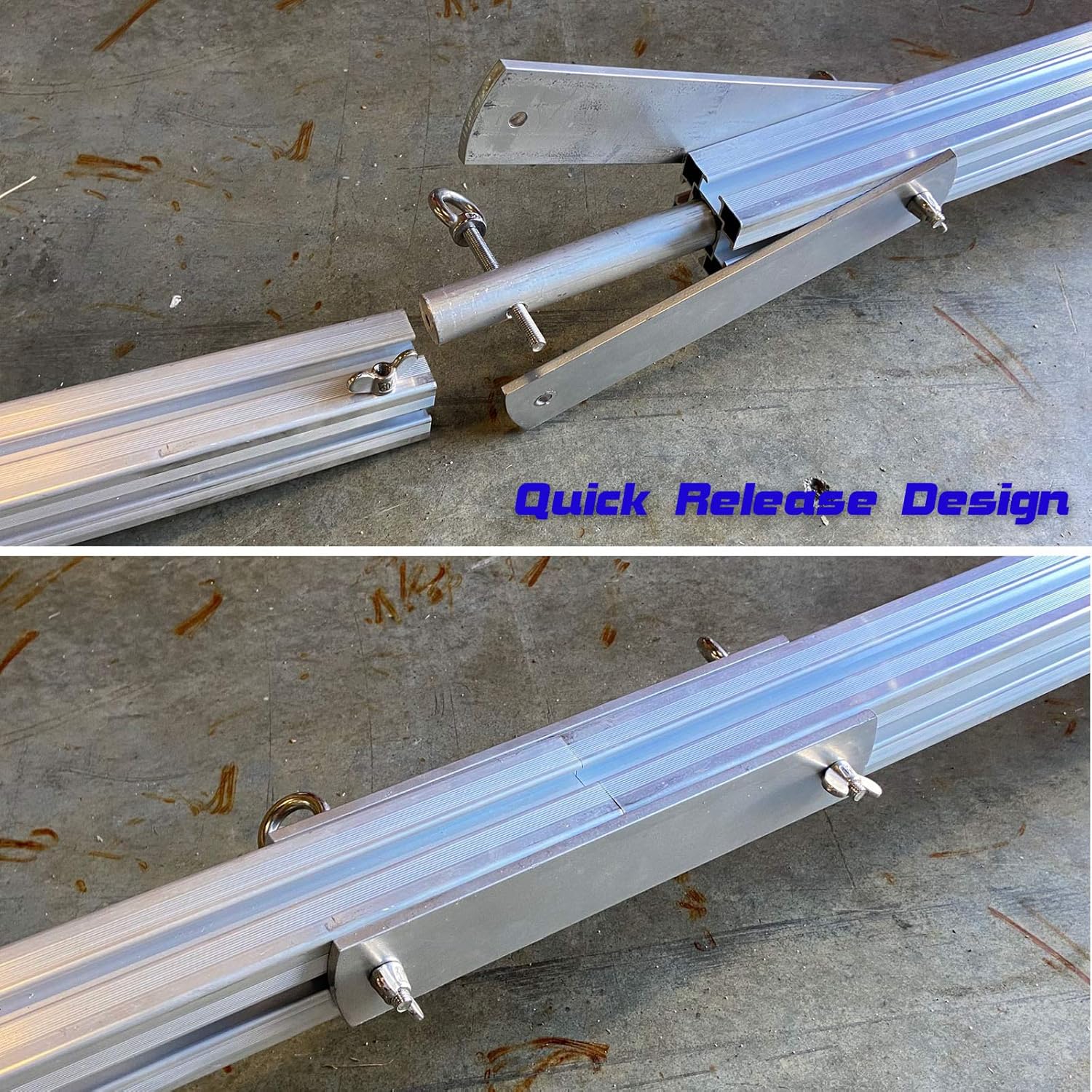 Portable Aluminum Boat Back and Launcher