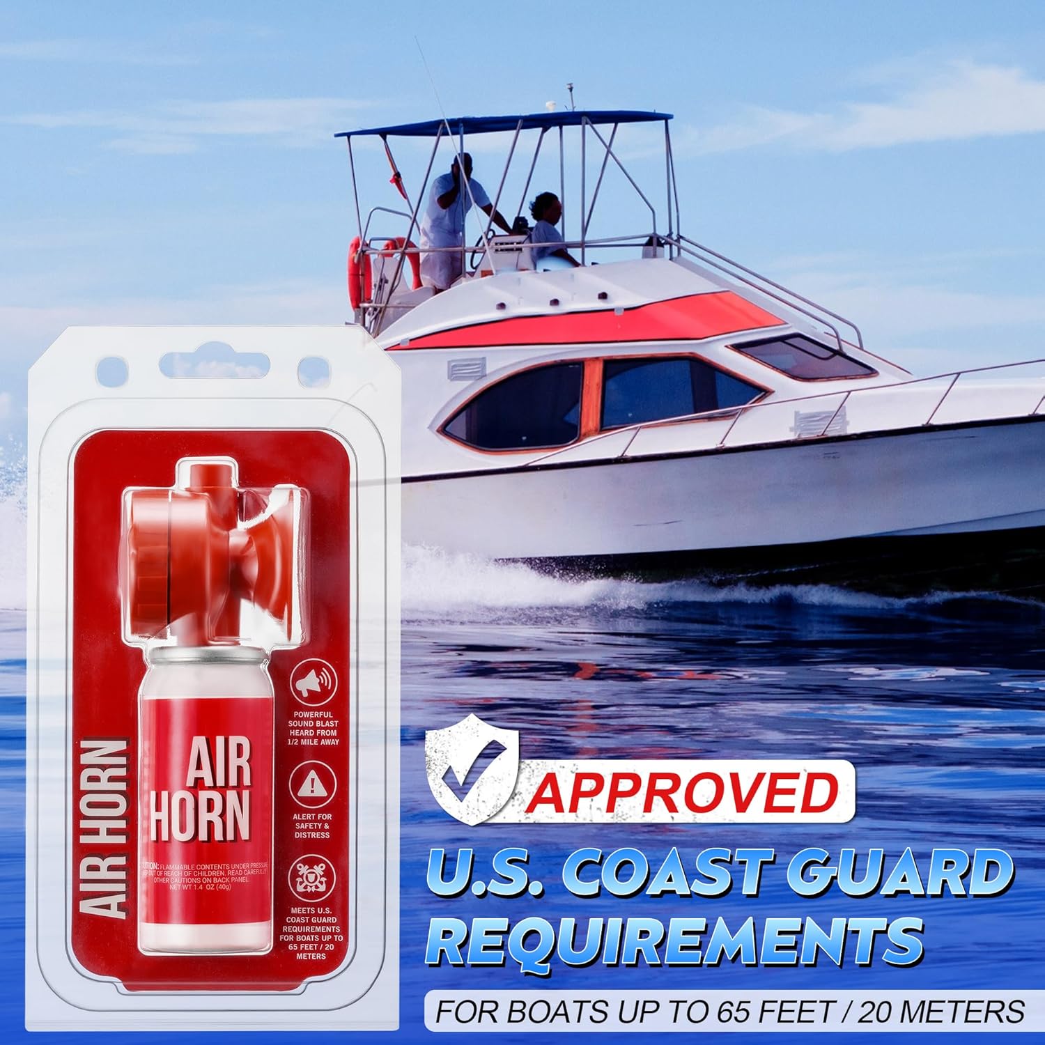 1.4 oz Marine Air Horn