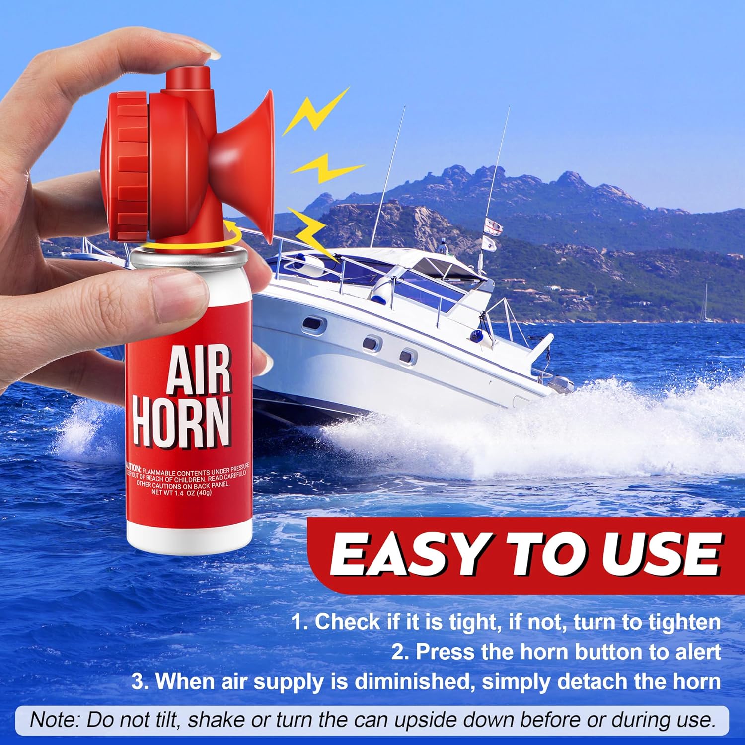1.4 oz Marine Air Horn