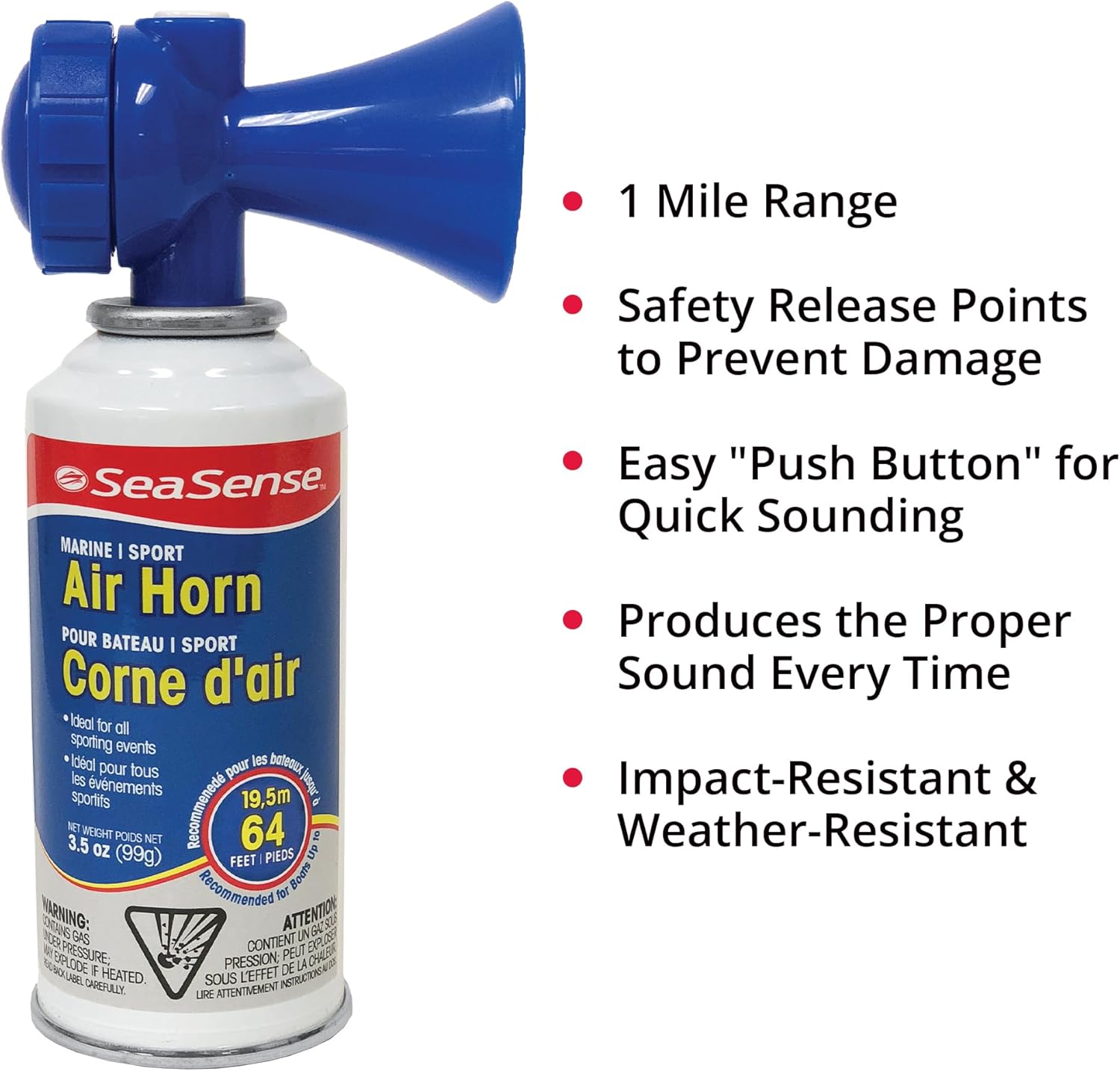 3.5 oz Marine Air Horn