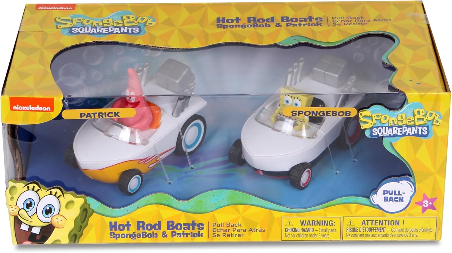 Boomerang SpongeBob and Patrick Hot Rod Boat