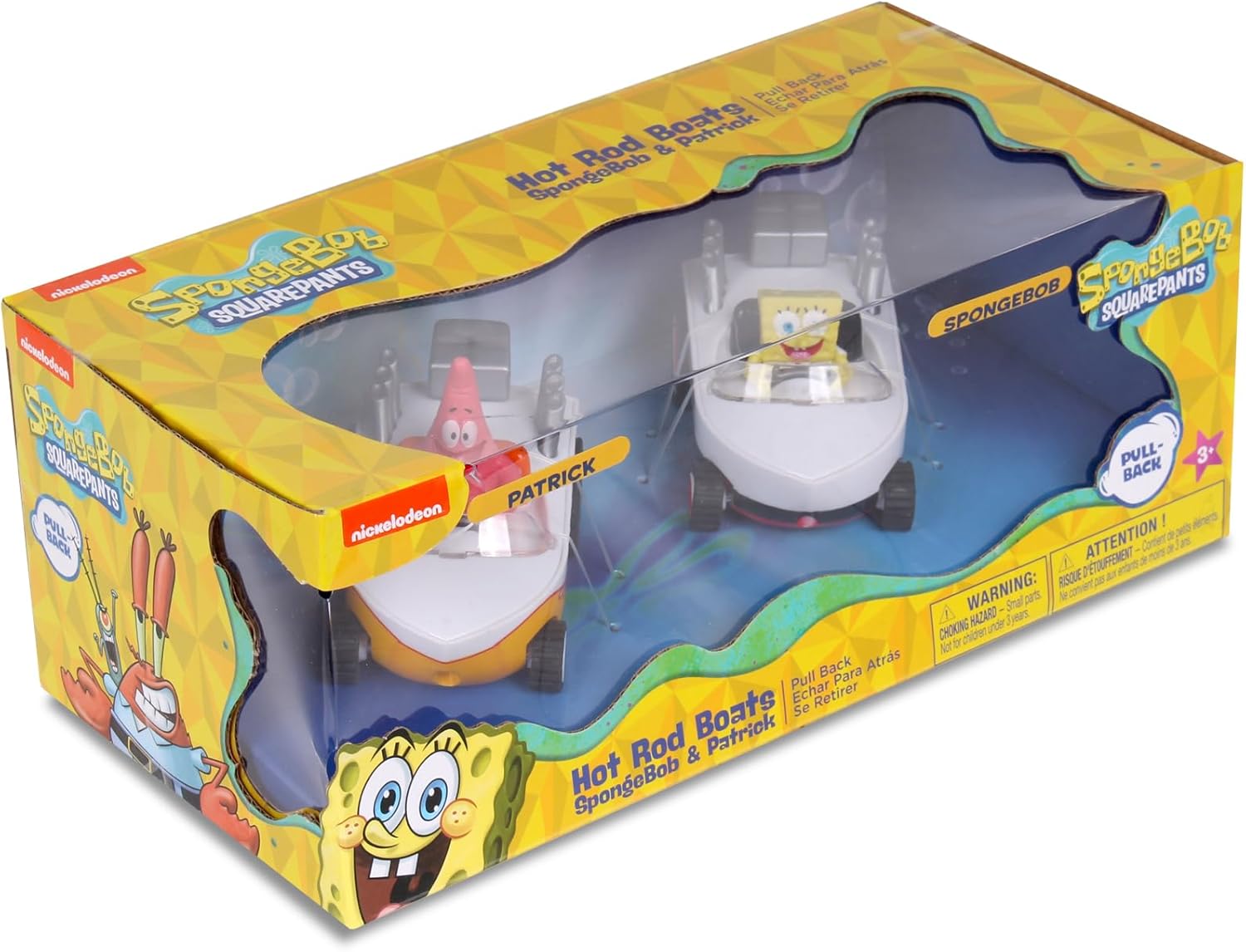 Boomerang SpongeBob and Patrick Hot Rod Boat