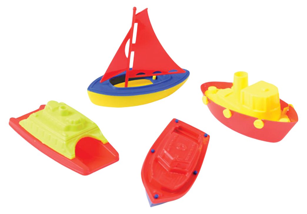 Plastic Sailboats