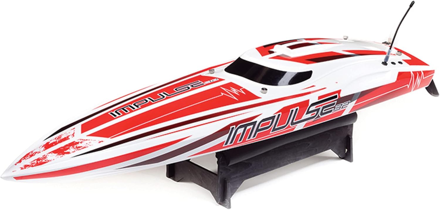 Pro Boat RC Impulse, 32-", Brushless, White/Red