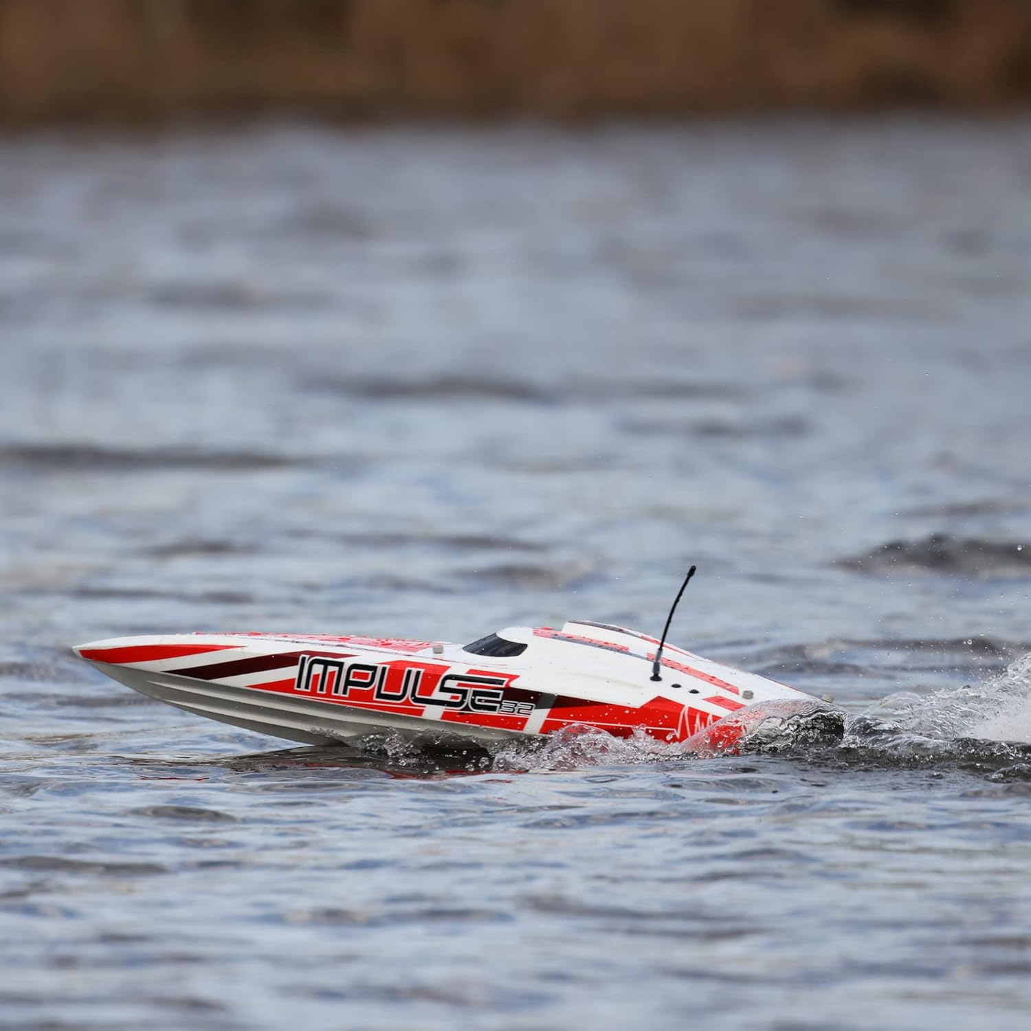 Pro Boat RC Impulse, 32-", Brushless, White/Red