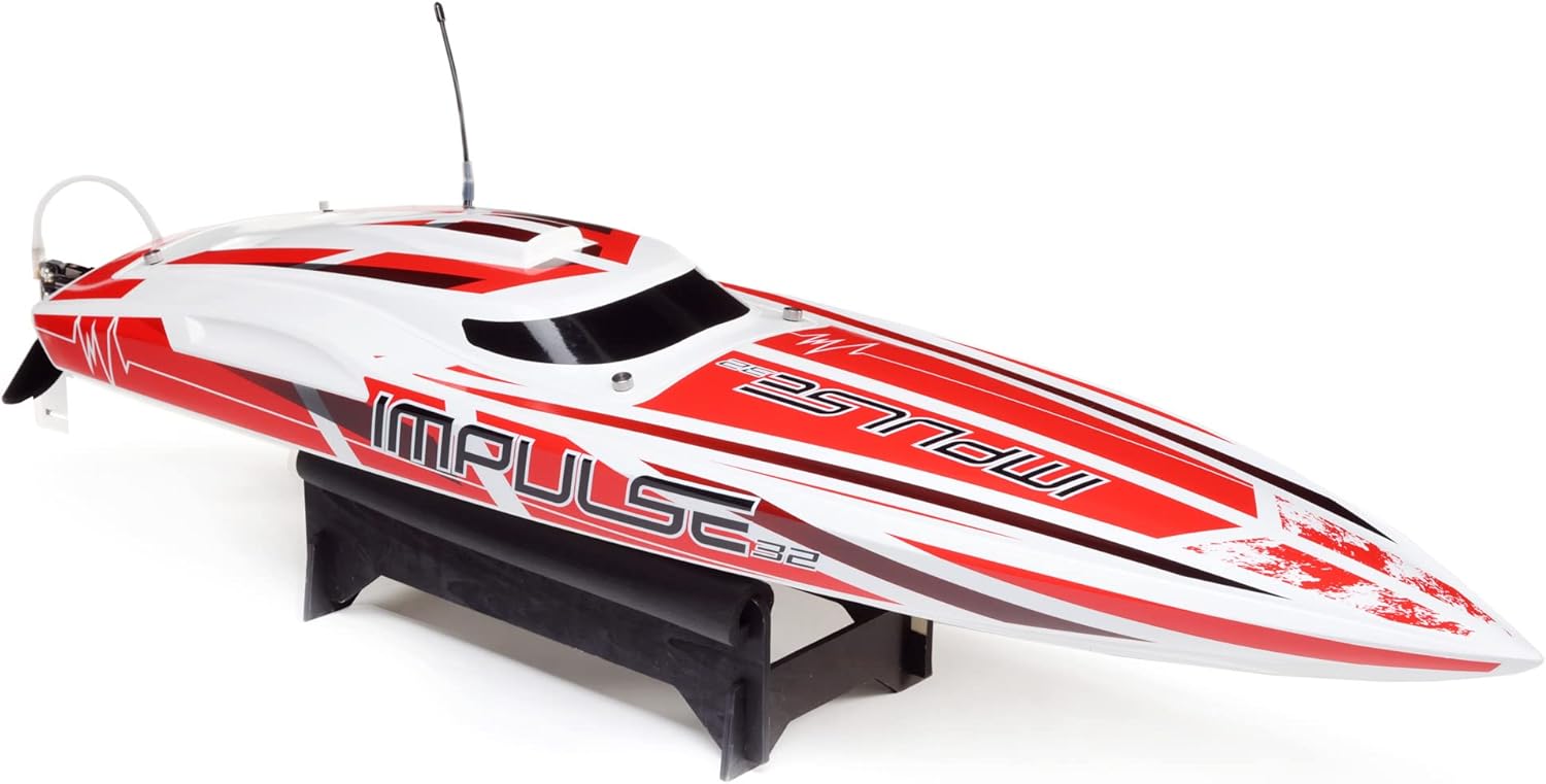 Pro Boat RC Impulse, 32-", Brushless, White/Red