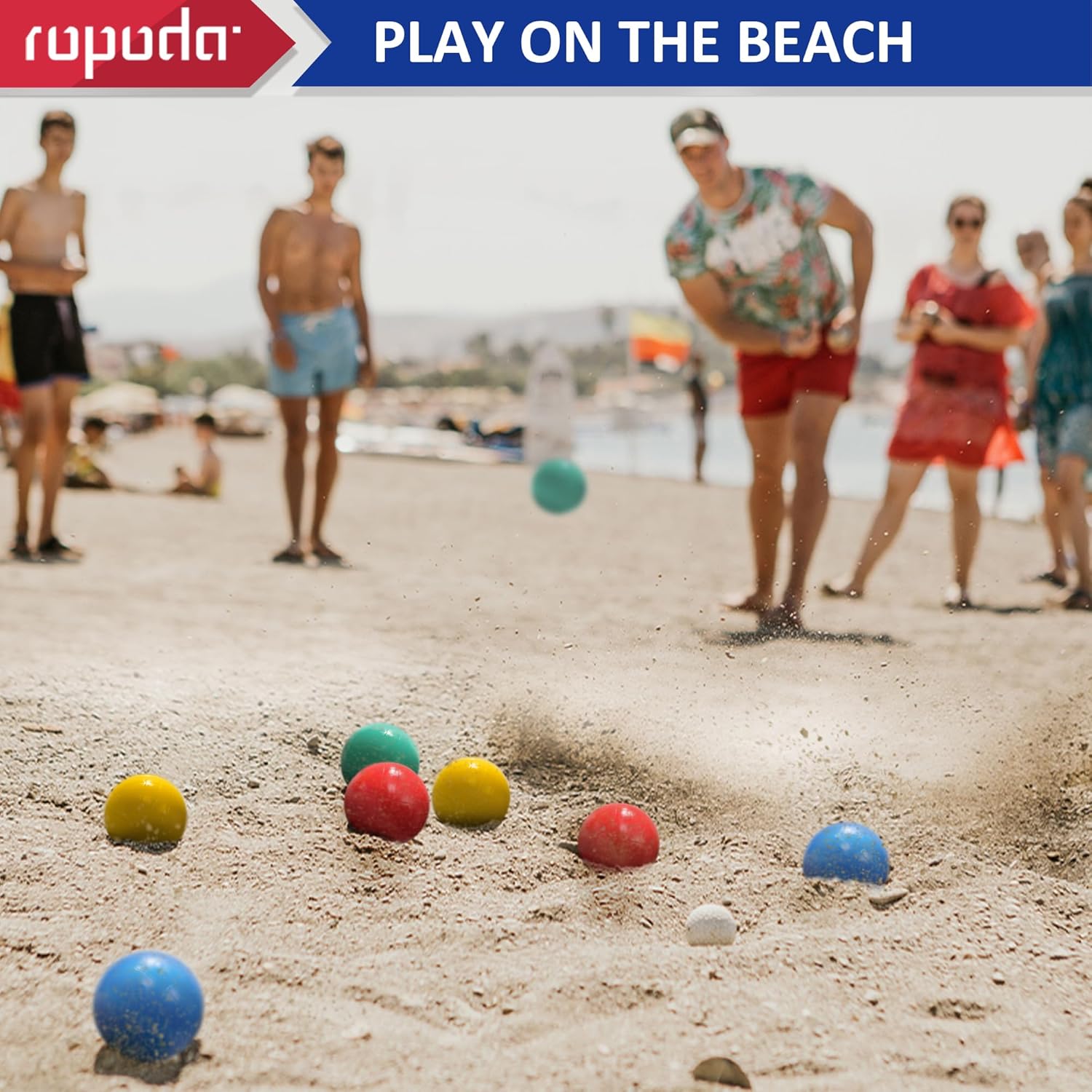 8 Balls, Pallino, Case, Ground Ball Set