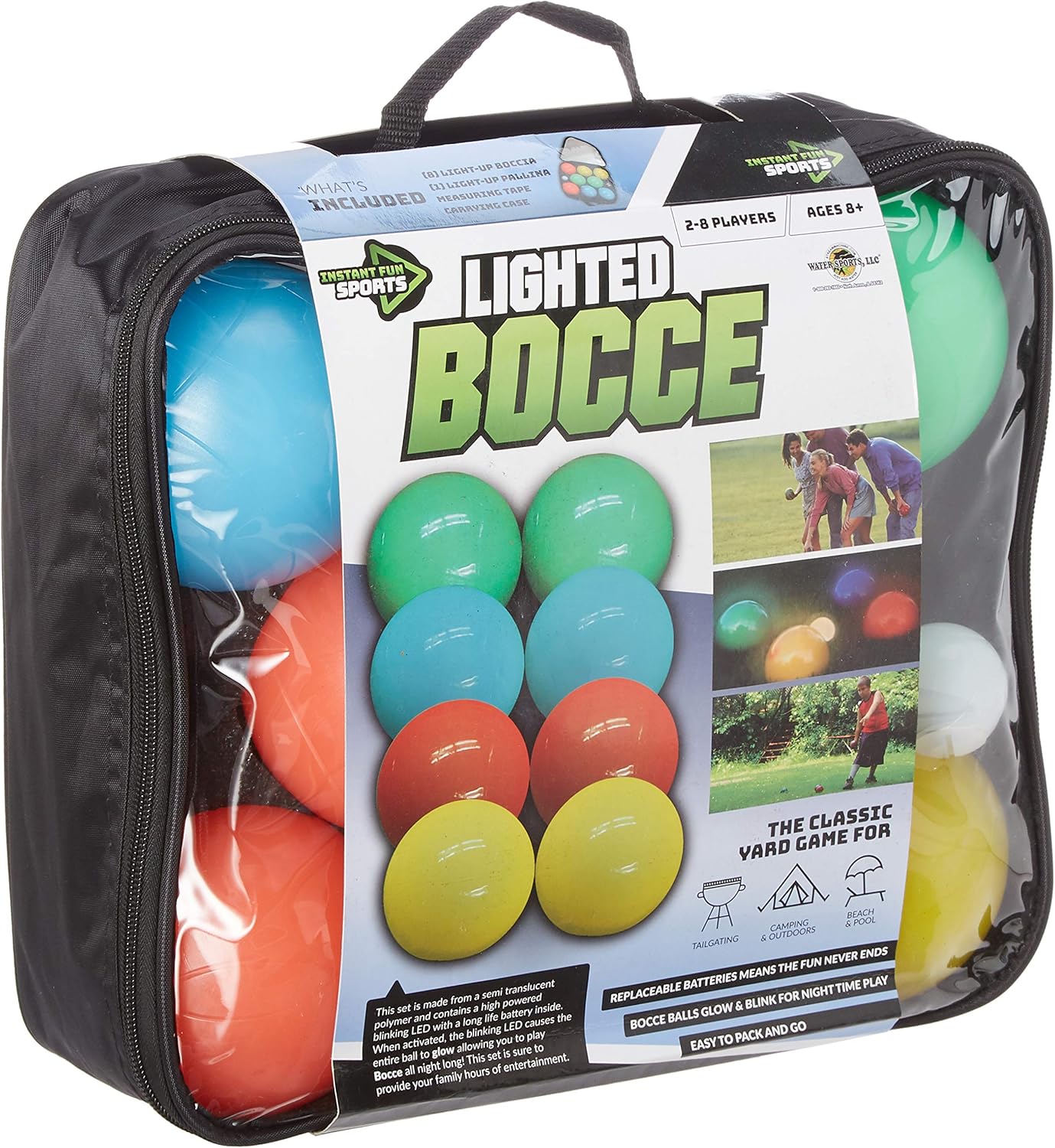 Glow in the Dark Toss Set, Multiple Colors