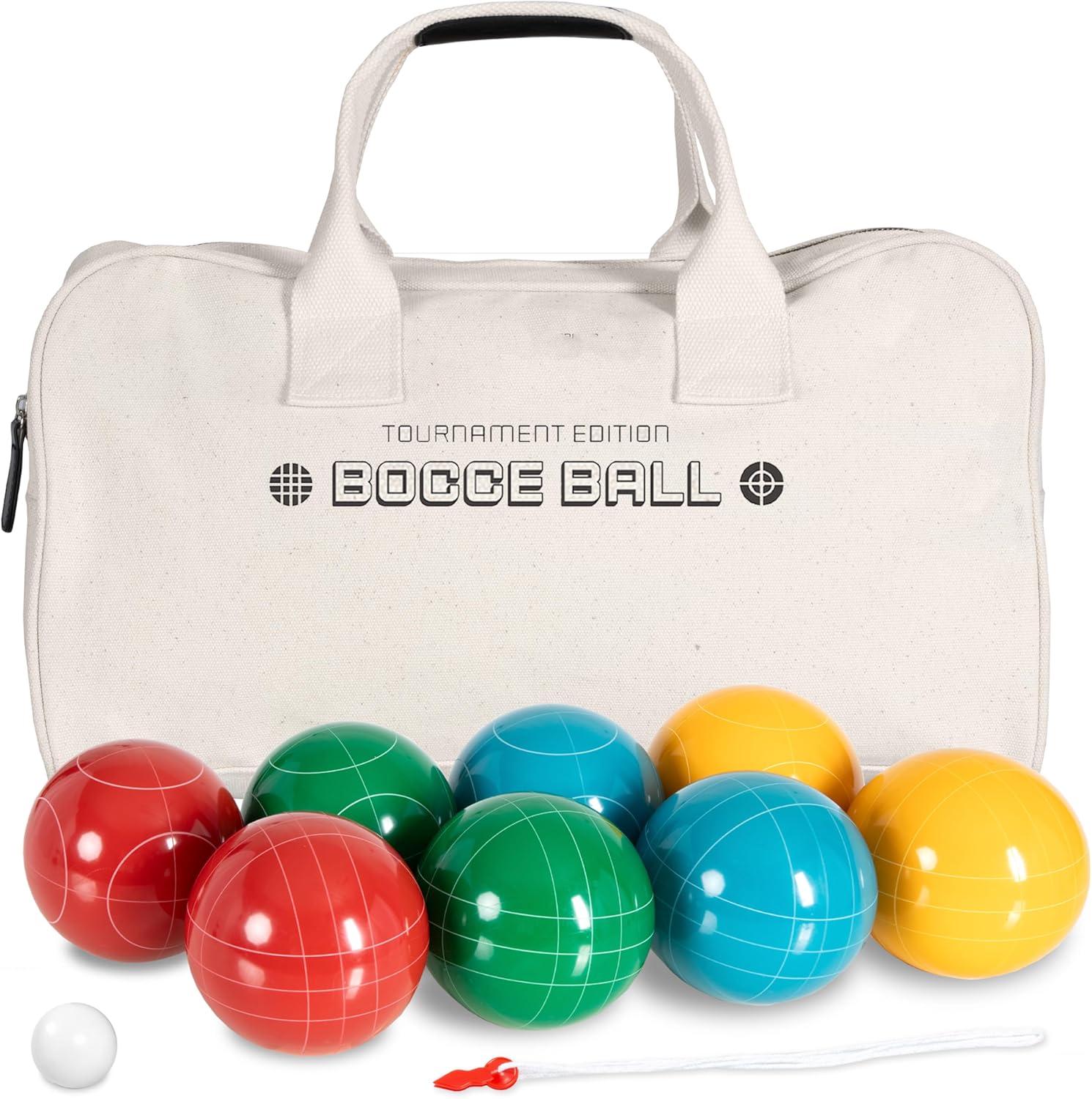 107mm 8 Balls Ground Ball Set, Carrying Case