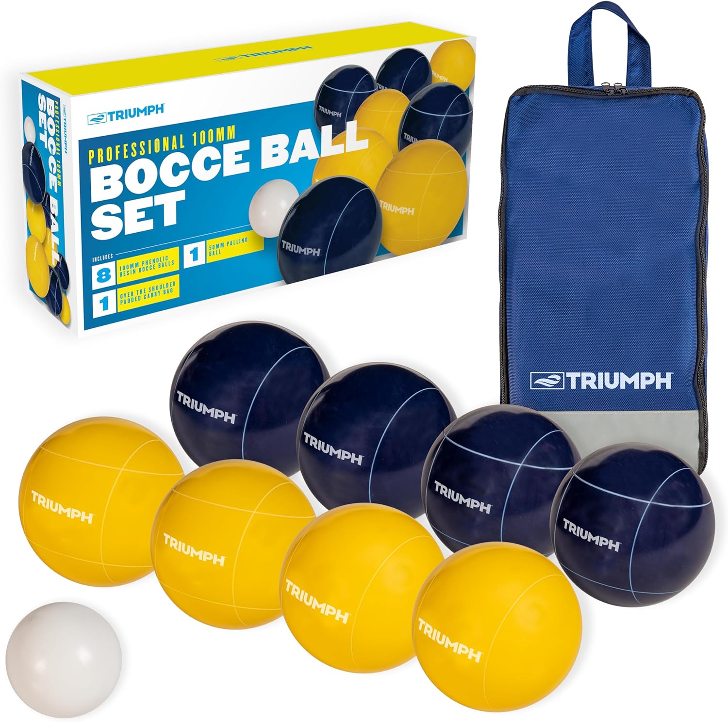 100mm 8 Throwing Balls, 50mm Jack