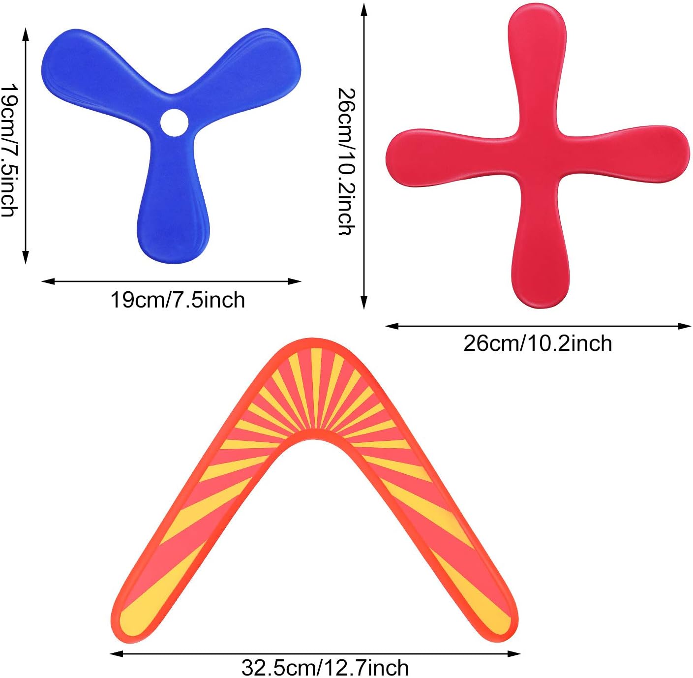 3 Piece Boomerang Set for Ages 12+