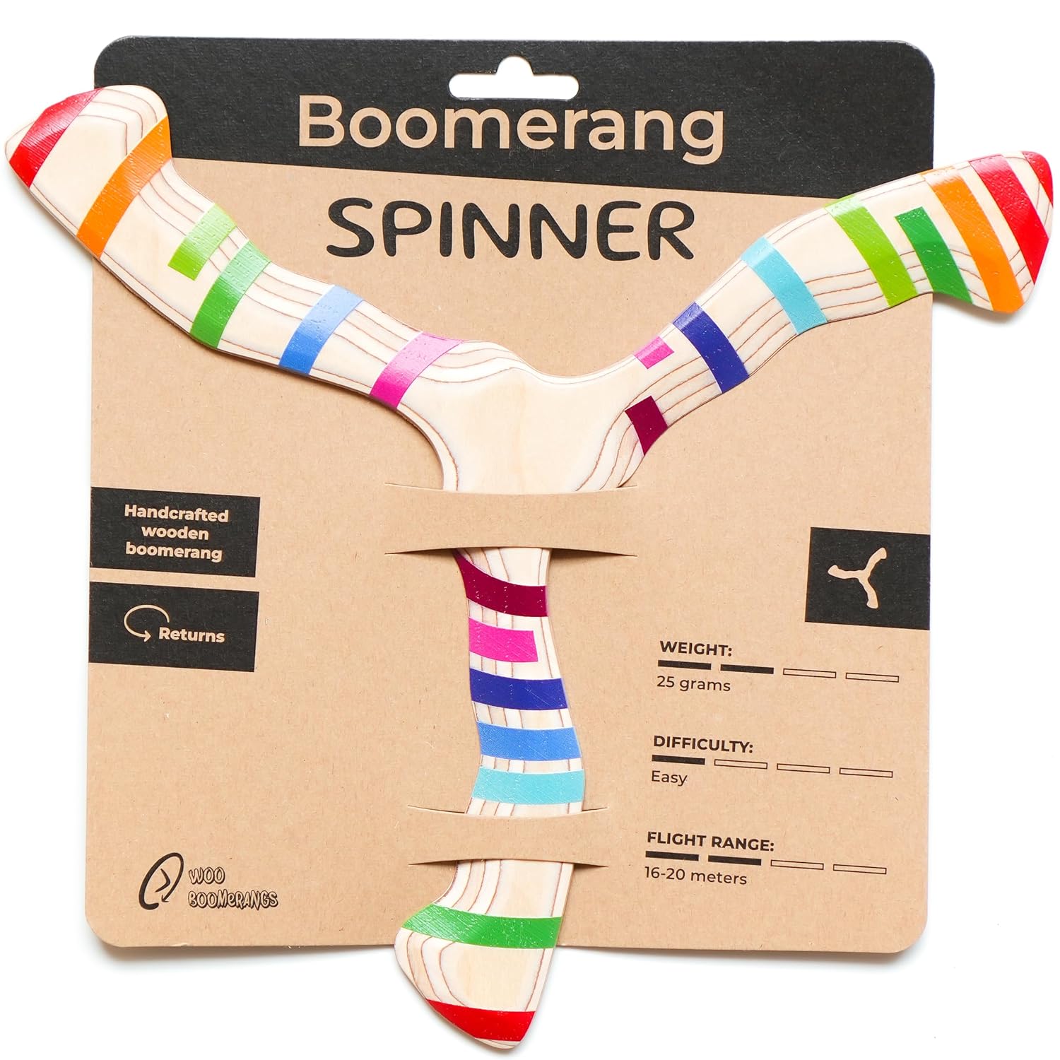 Wooden Boomerang "Hurricane"