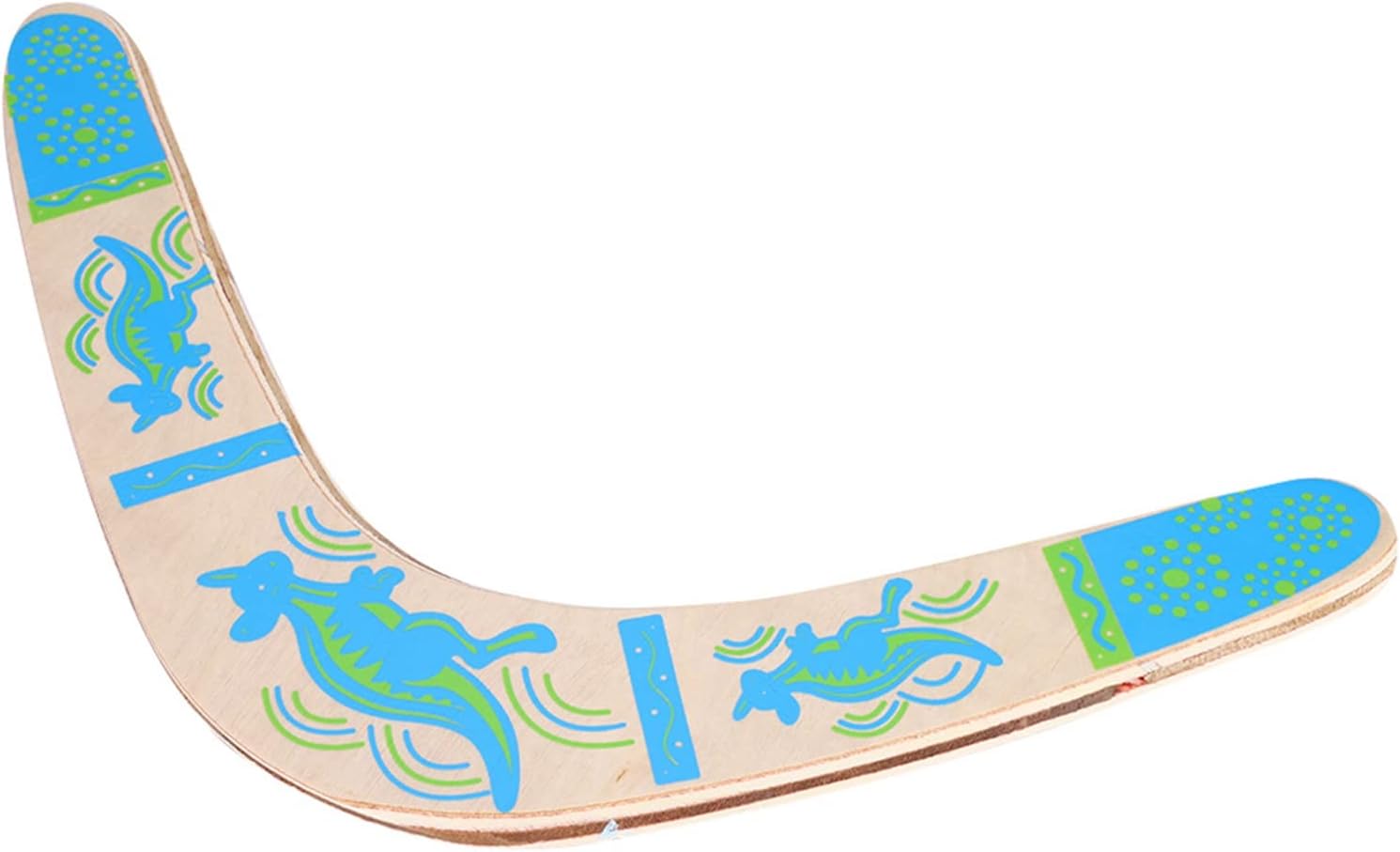 Australia Style Kangaroo Pattern Boomerang for Ages 10+