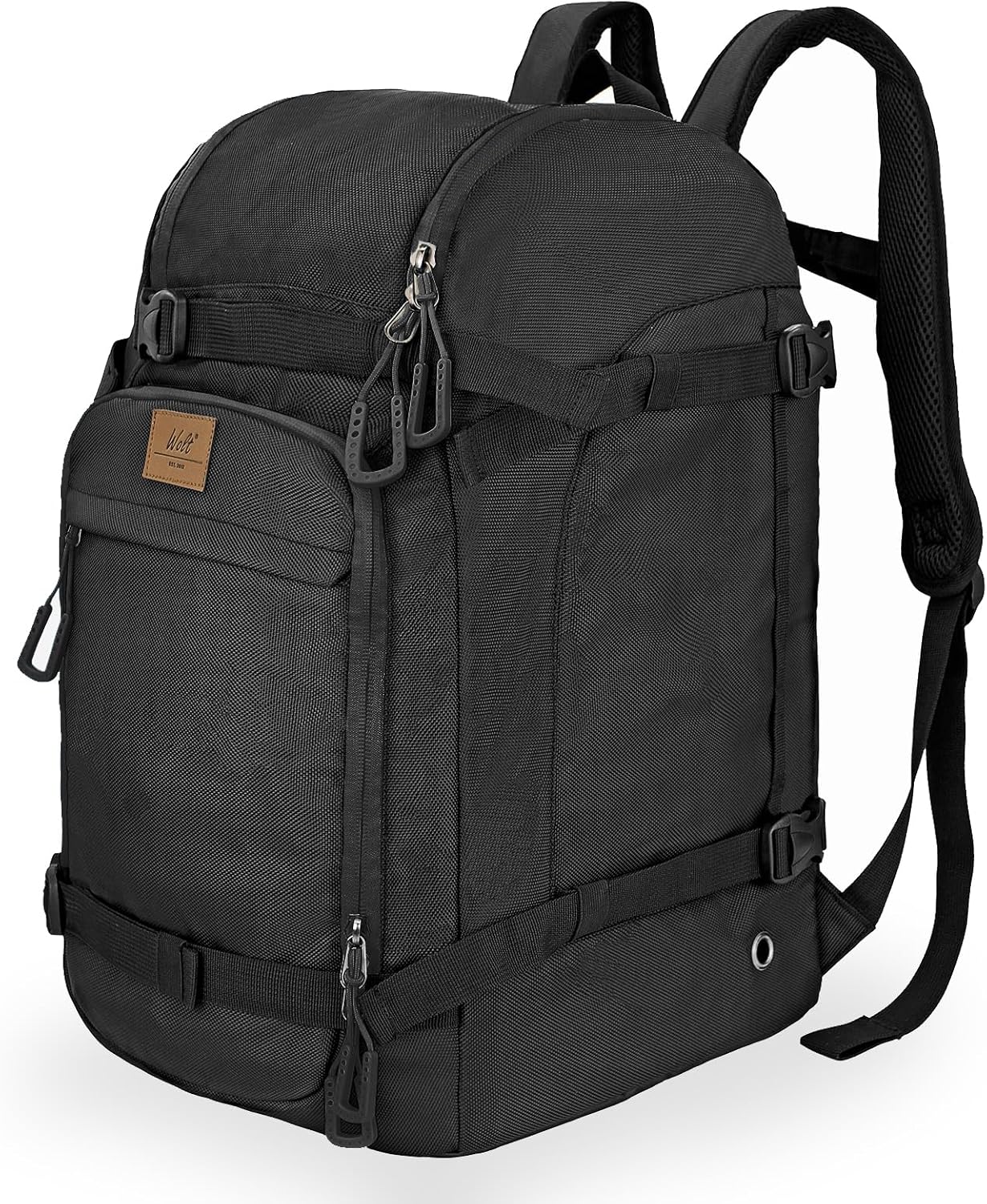 50L Ski Boot Bag for Travel, Helmets, Gloves, Goggles