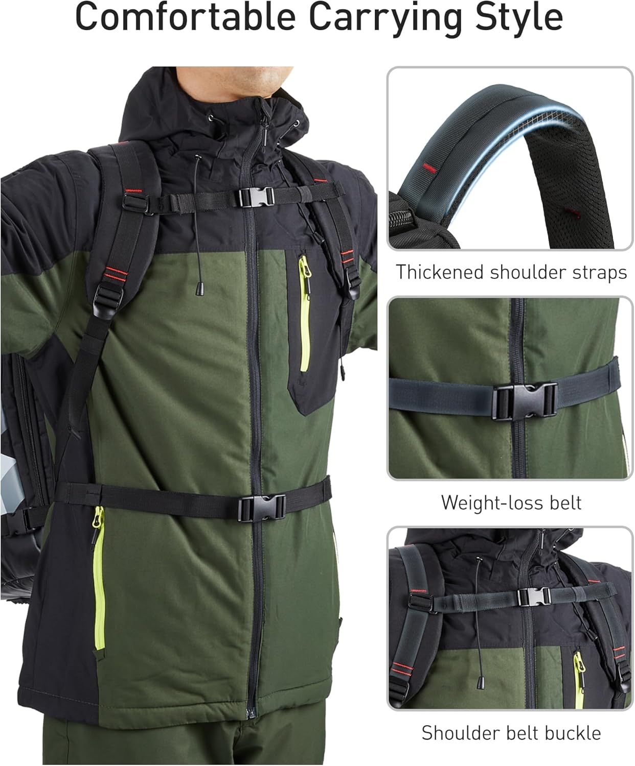 55L Men's & Women's Ski Boot Bag