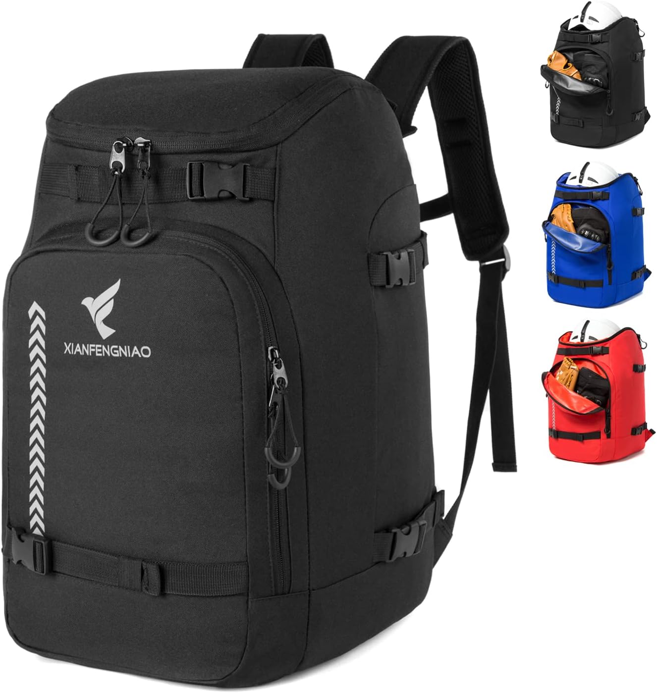 50L Waterproof Ski Boots Travel Backpack