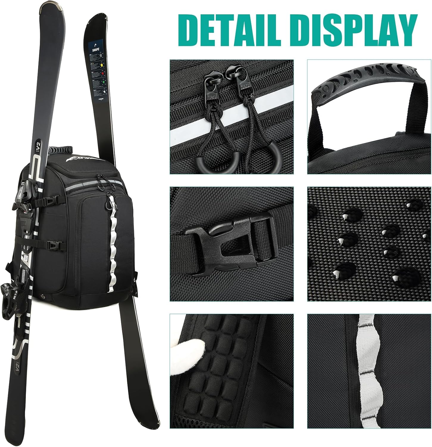 65L Ski Boot Travel Backpack