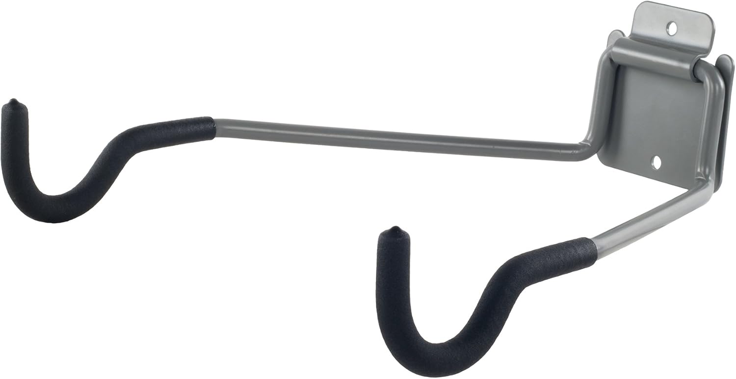 EVA Foam Padded Bicycle Hooks, 50 lb Bike Wall Rack