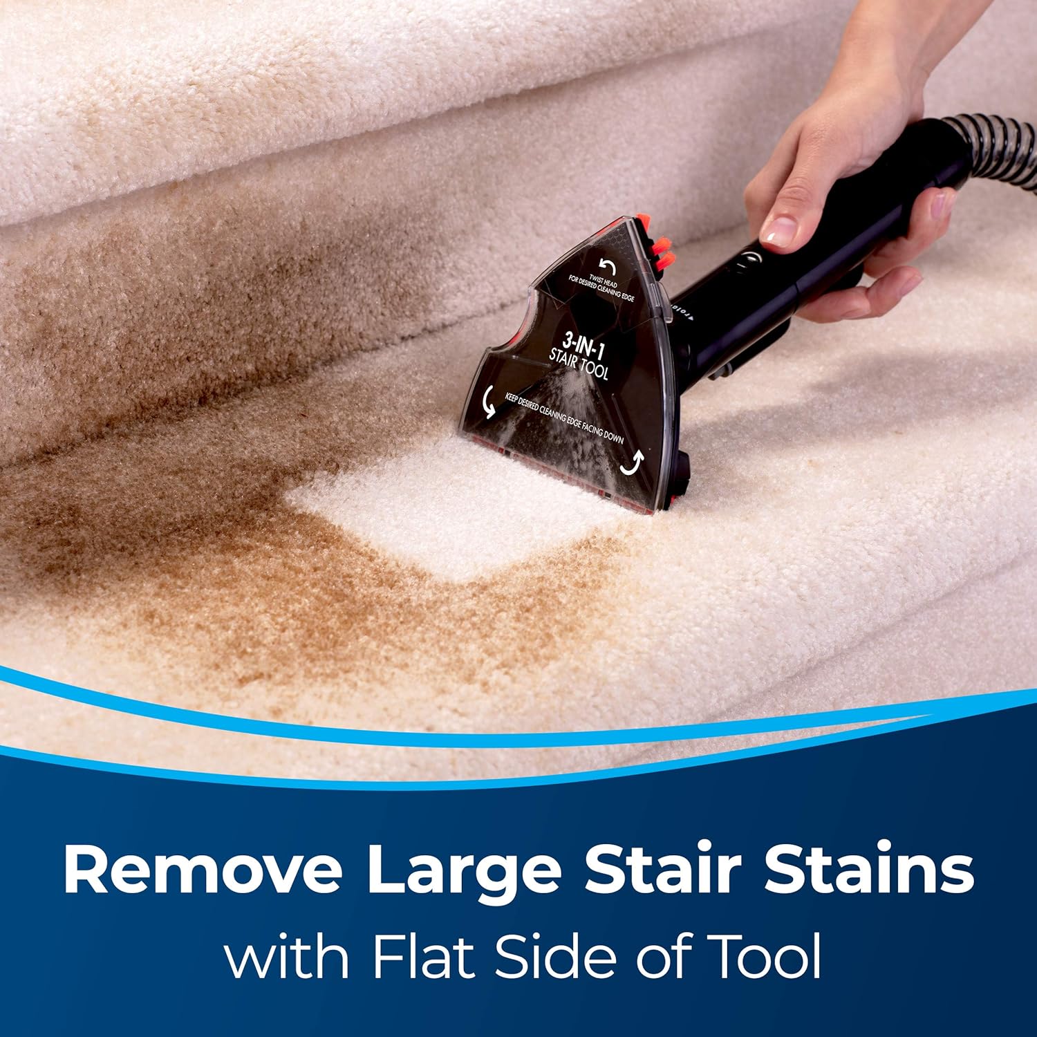 Bissell? 3-in-1 Stair Tool for Carpet and Upholstery Cleaners (3262)