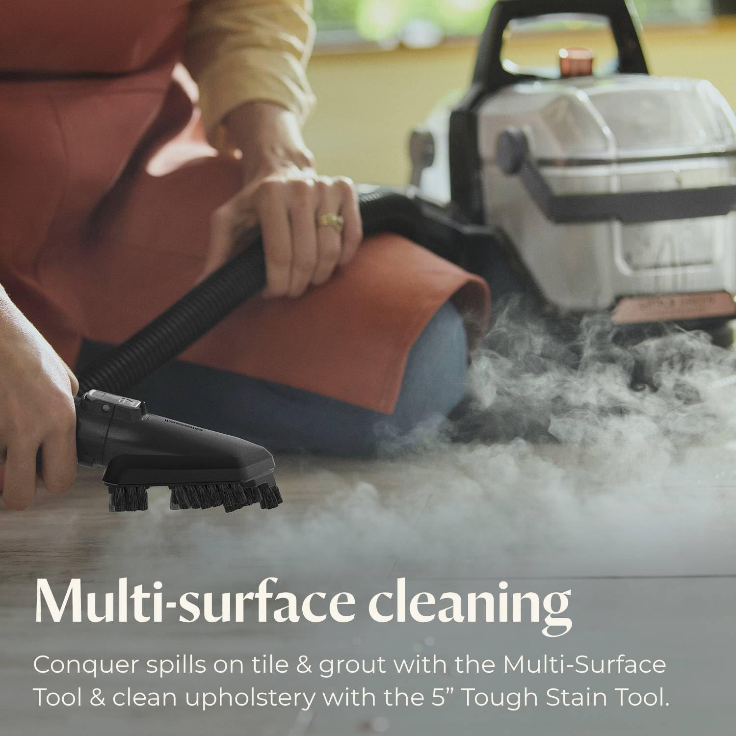 BISSELL Little Green HydroSteam Multi-Purpose Portable Carpet and Upholstery Cleaner, Automotive and Car Details, 3618