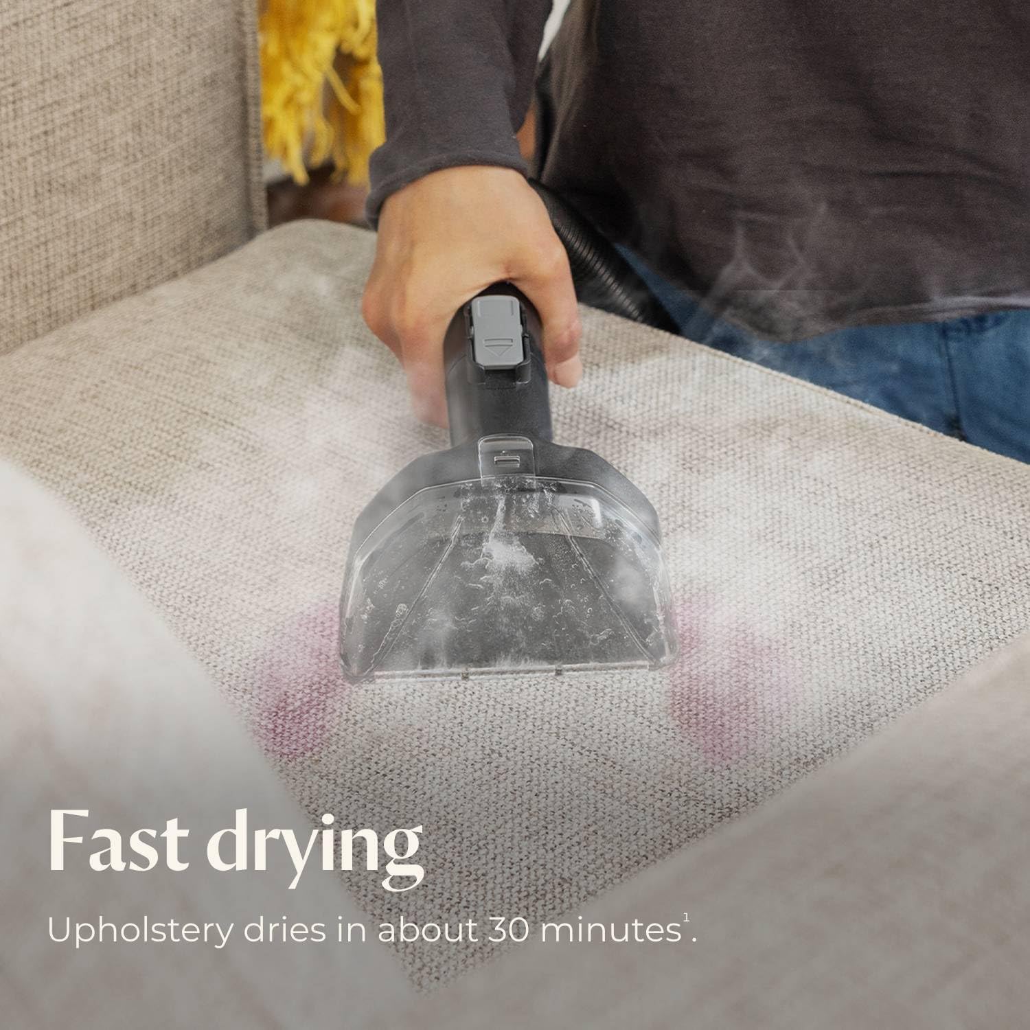BISSELL Little Green HydroSteam Multi-Purpose Portable Carpet and Upholstery Cleaner, Automotive and Car Details, 3618