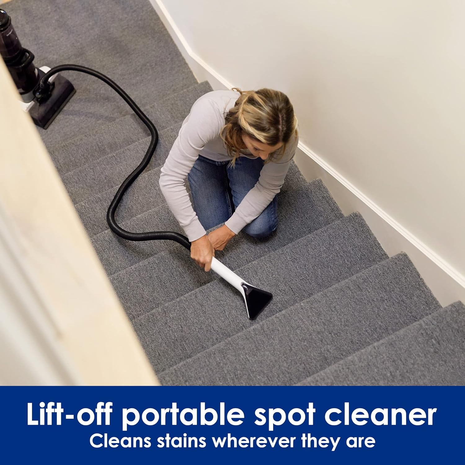 Tineco Carpet ONE Smart Carpet Cleaner, Lightweight Carpet Shampoo and Portable Upholstery Cleaner with LED Display, Pet Carpet Cleaner with App Connection, Voice Prompts