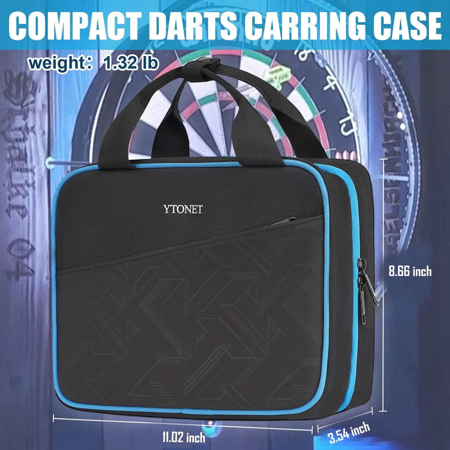 12 Dart Case with Pouches